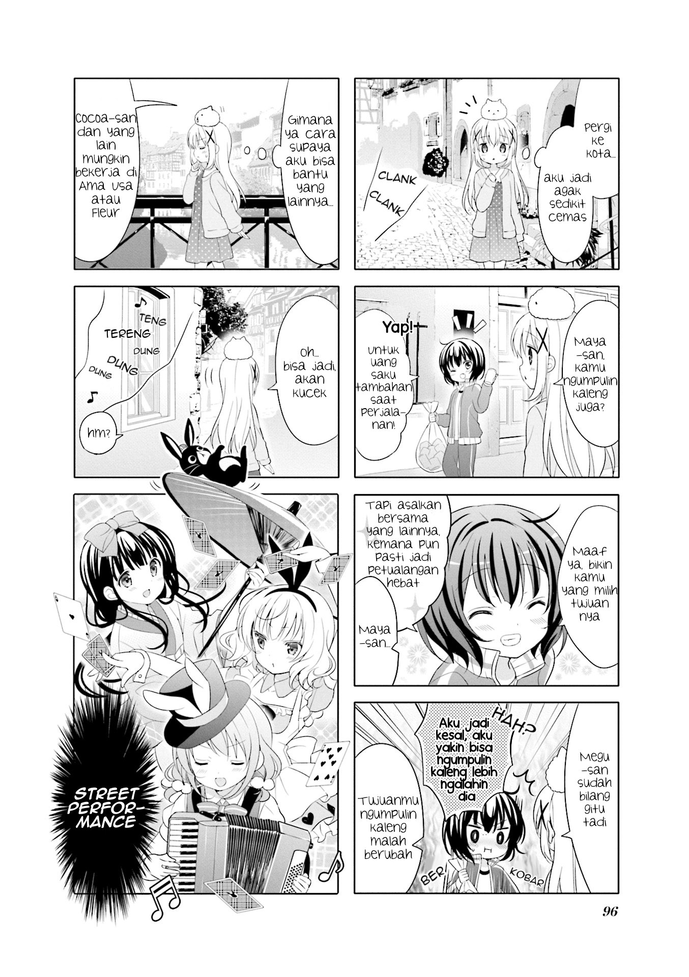Gochuumon wa Usagi desu ka? Chapter 11 - halaman 4
