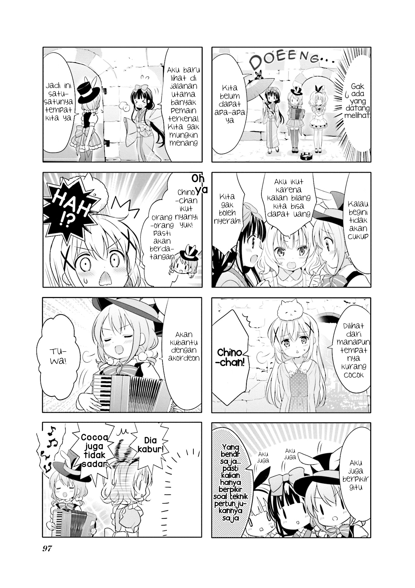 Gochuumon wa Usagi desu ka? Chapter 11 - halaman 5
