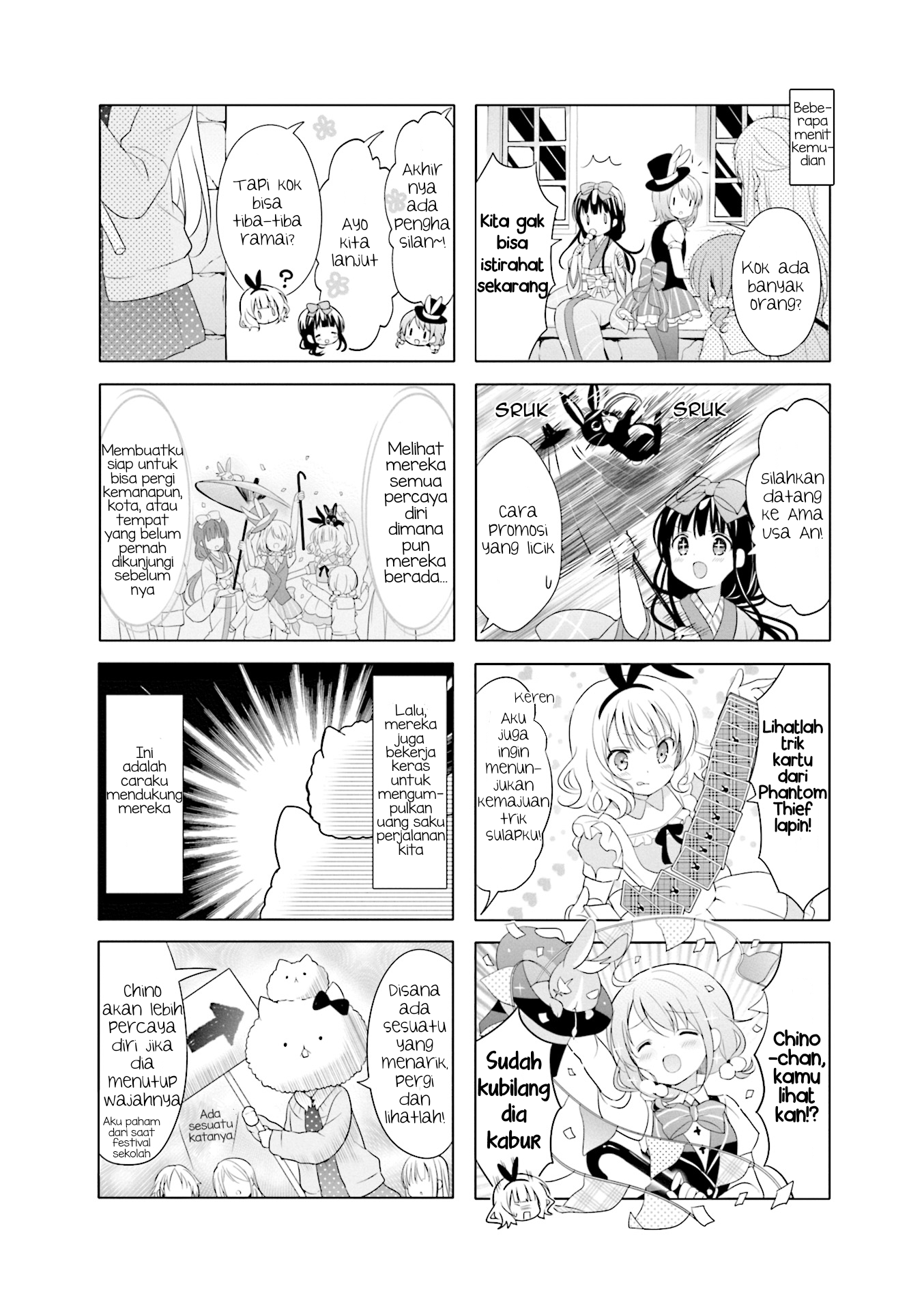 Gochuumon wa Usagi desu ka? Chapter 11 - halaman 6