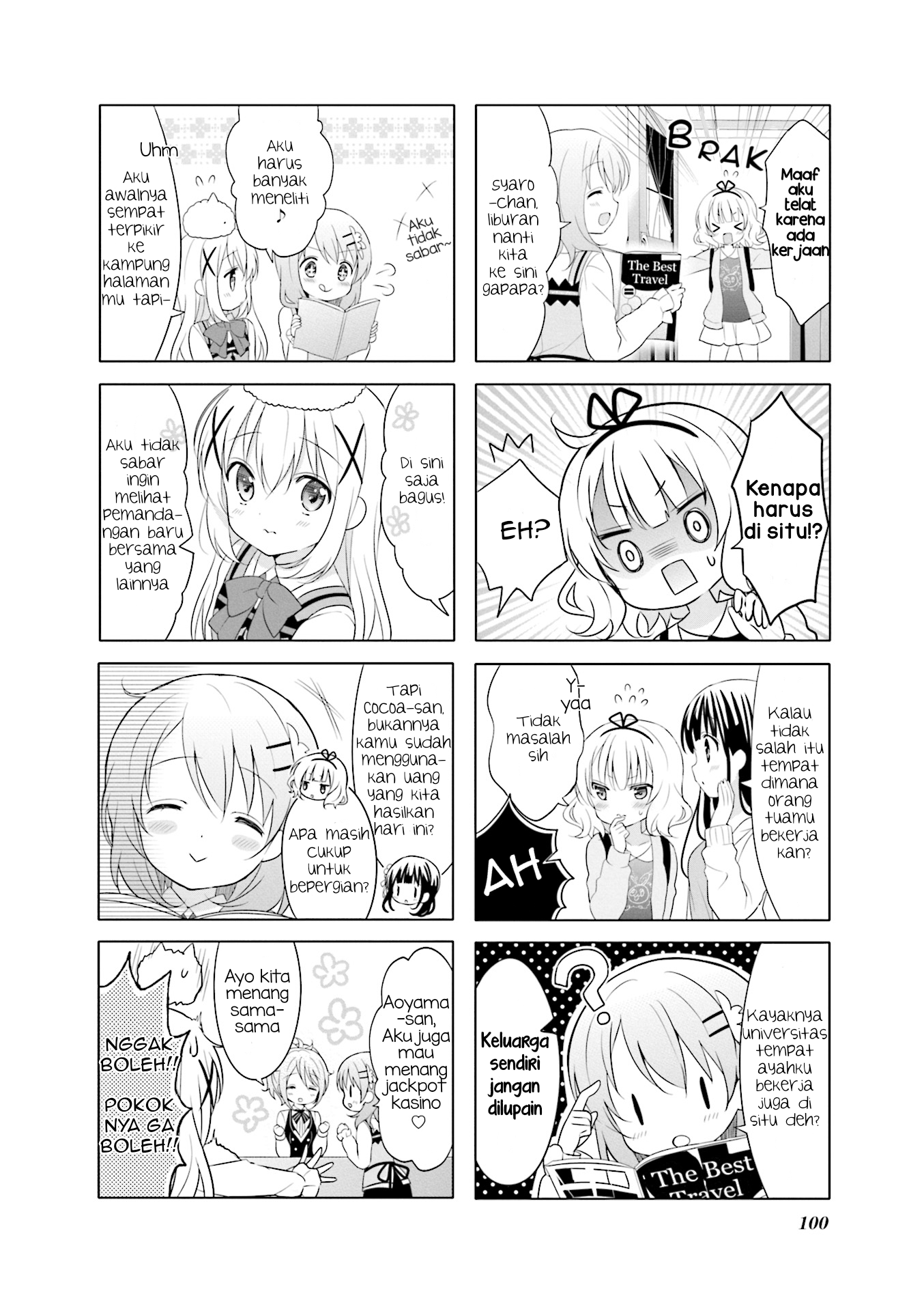 Gochuumon wa Usagi desu ka? Chapter 11 - halaman 8