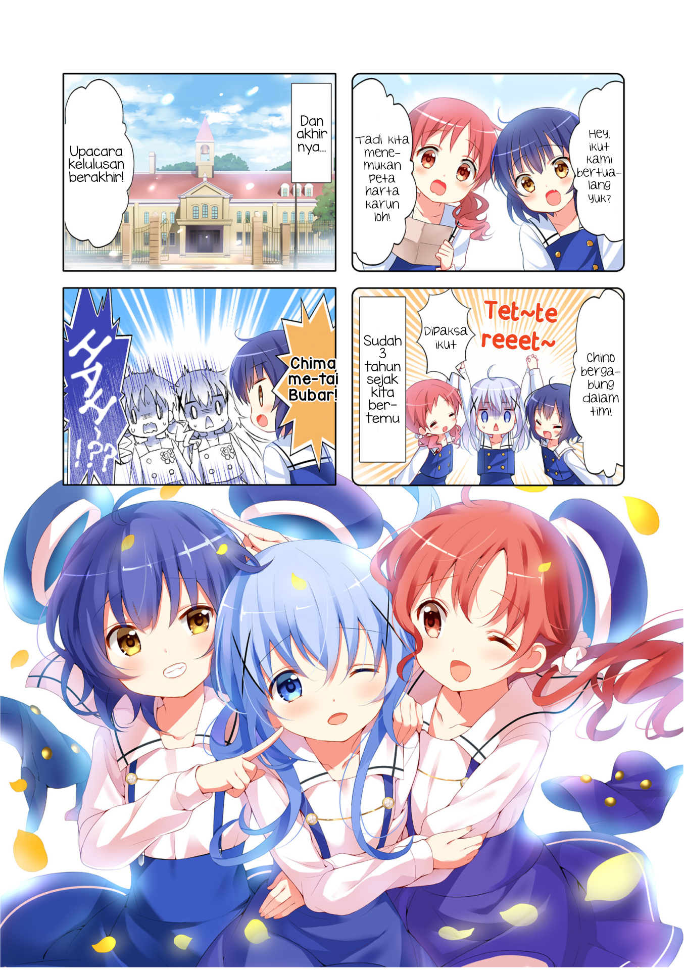 Gochuumon wa Usagi desu ka? Chapter 12 - halaman 1