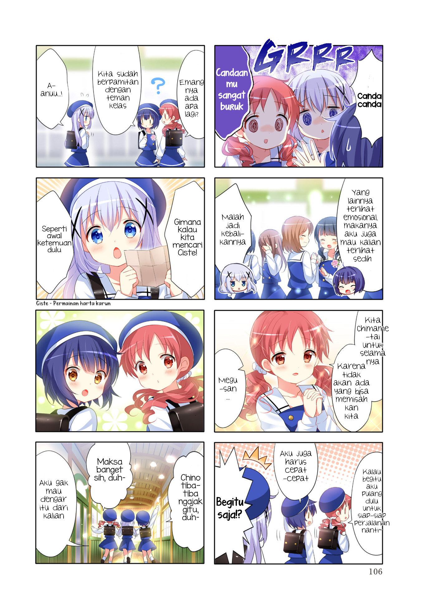 Gochuumon wa Usagi desu ka? Chapter 12 - halaman 2