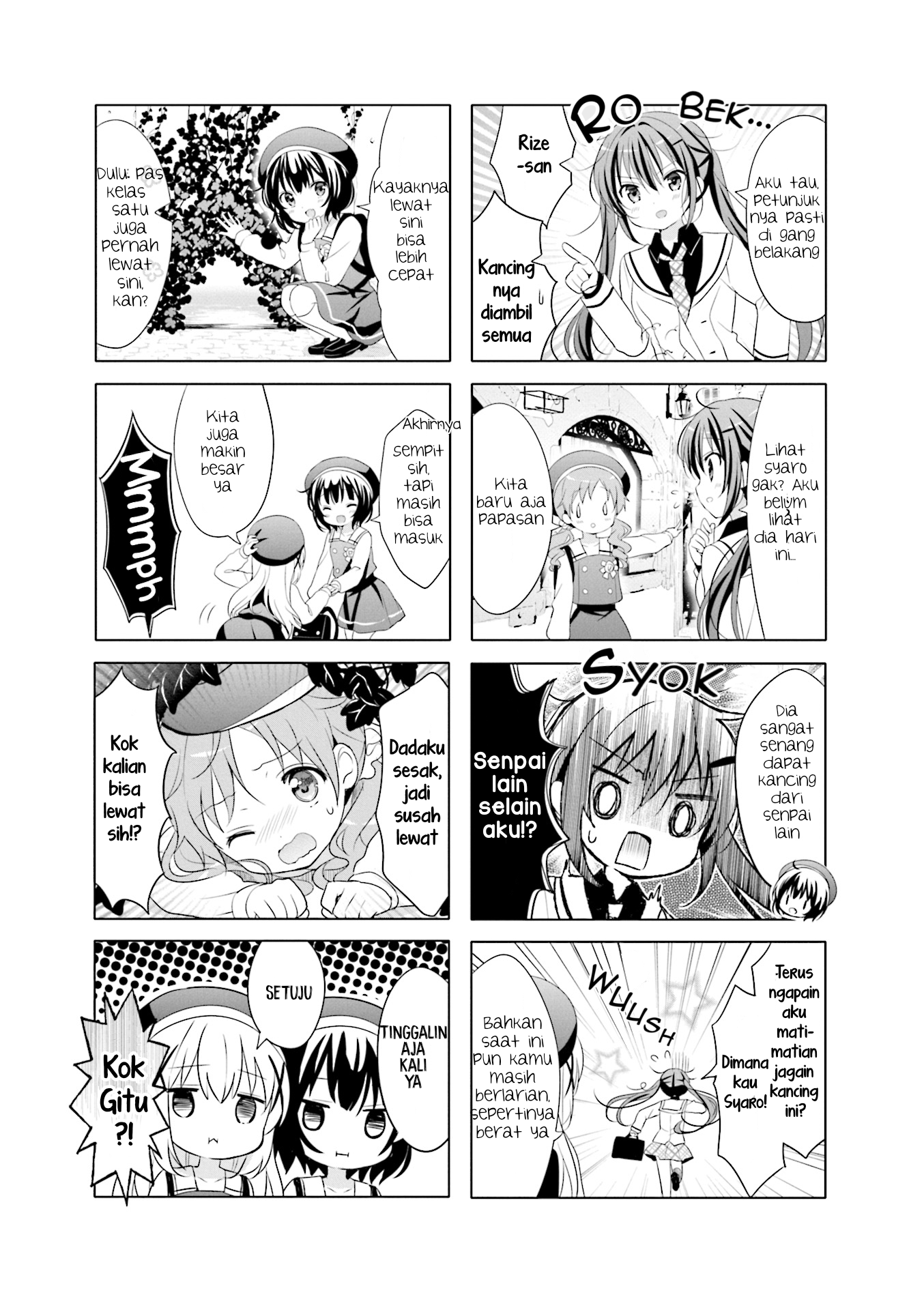 Gochuumon wa Usagi desu ka? Chapter 12 - halaman 5