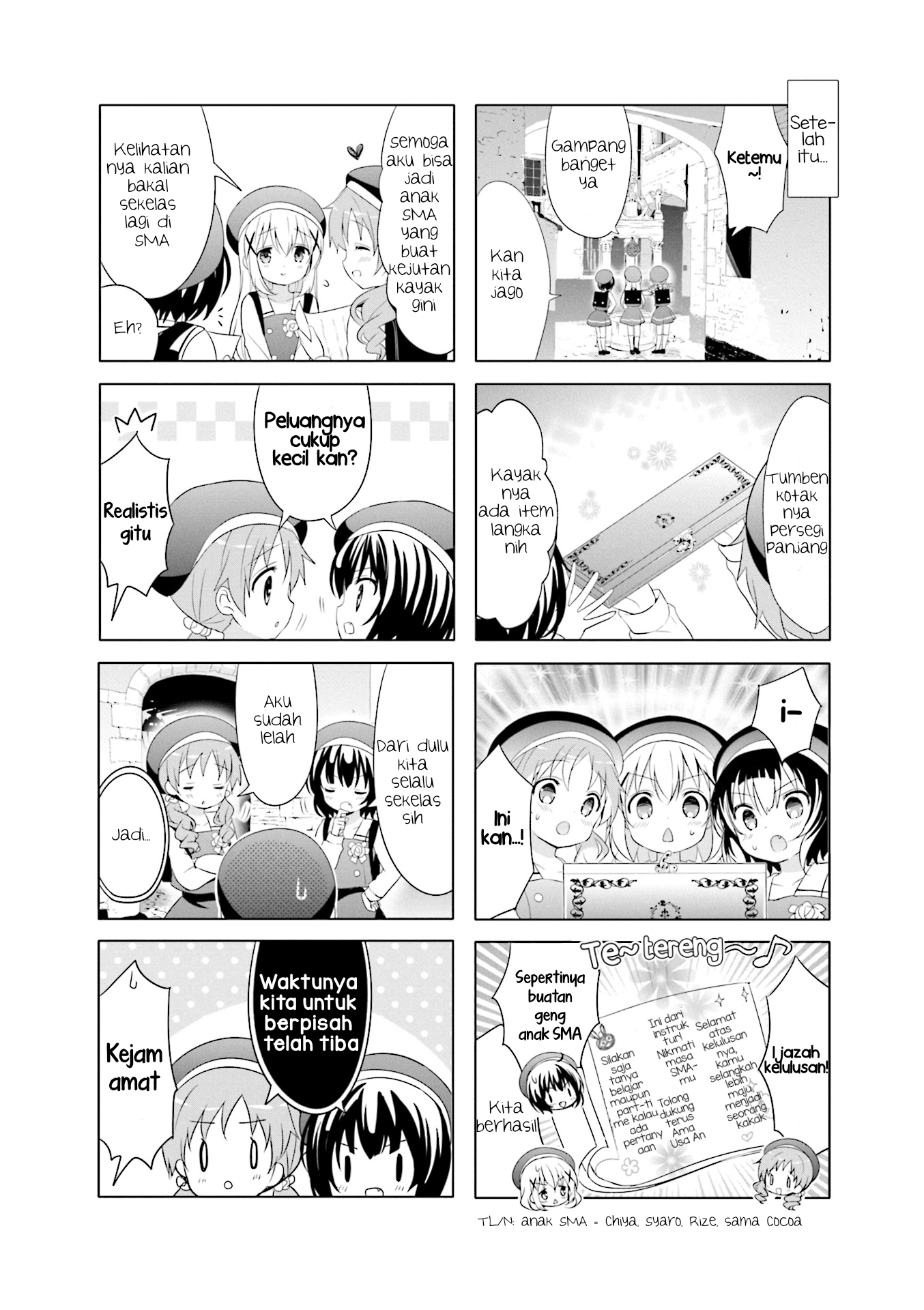 Gochuumon wa Usagi desu ka? Chapter 12 - halaman 6