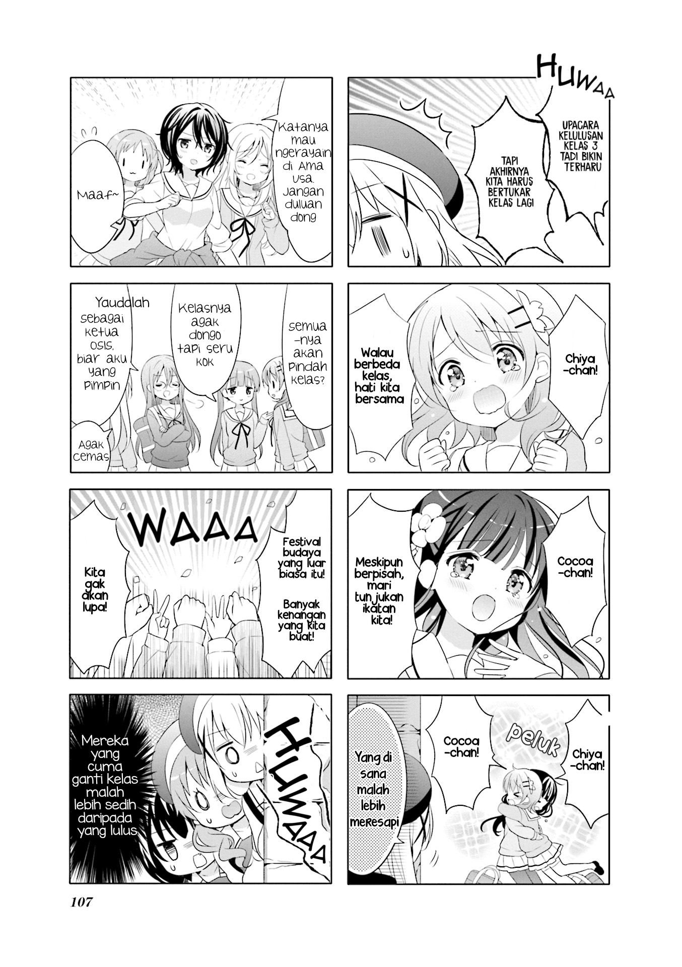 Gochuumon wa Usagi desu ka? Chapter 12 - halaman 7