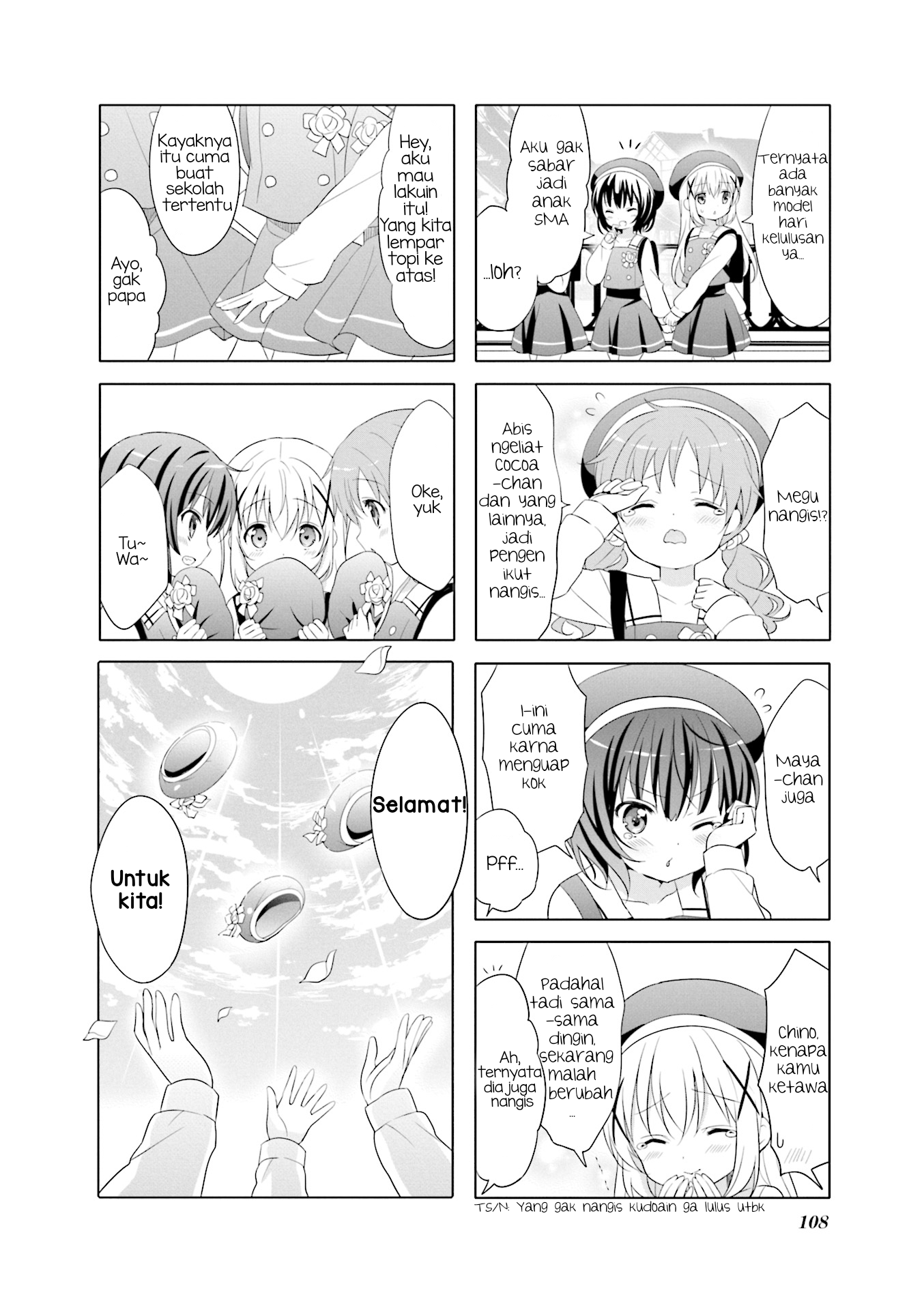Gochuumon wa Usagi desu ka? Chapter 12 - halaman 8