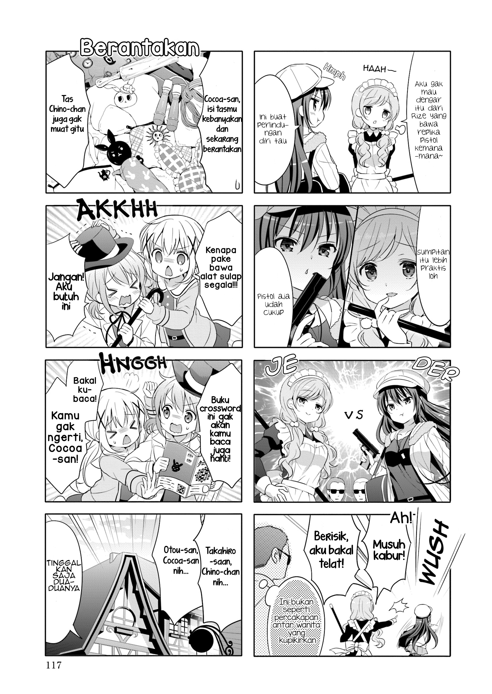 Gochuumon wa Usagi desu ka? Chapter 13 - halaman 3