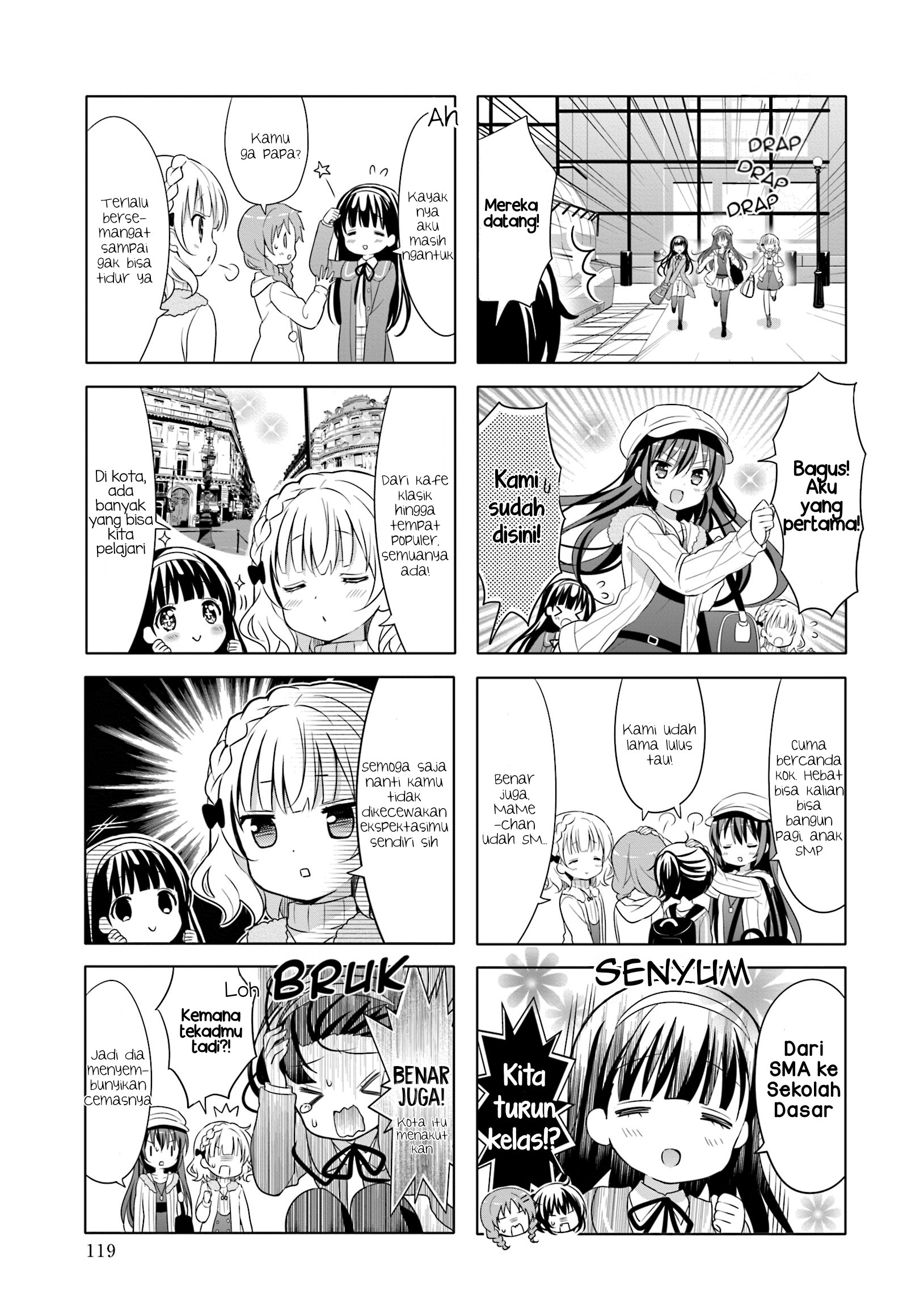 Gochuumon wa Usagi desu ka? Chapter 13 - halaman 5