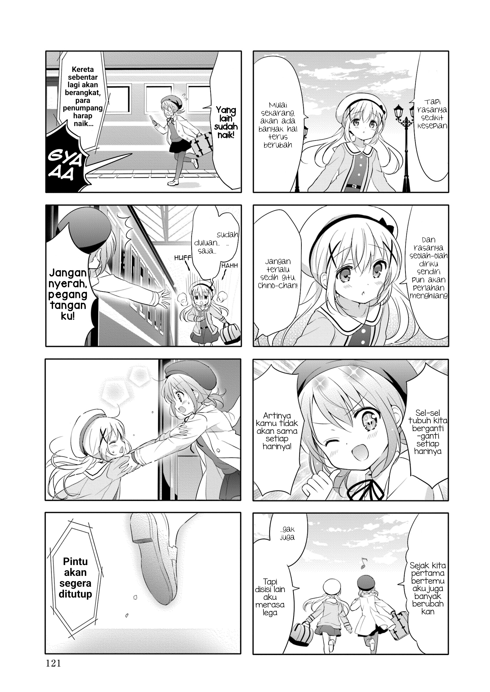 Gochuumon wa Usagi desu ka? Chapter 13 - halaman 7