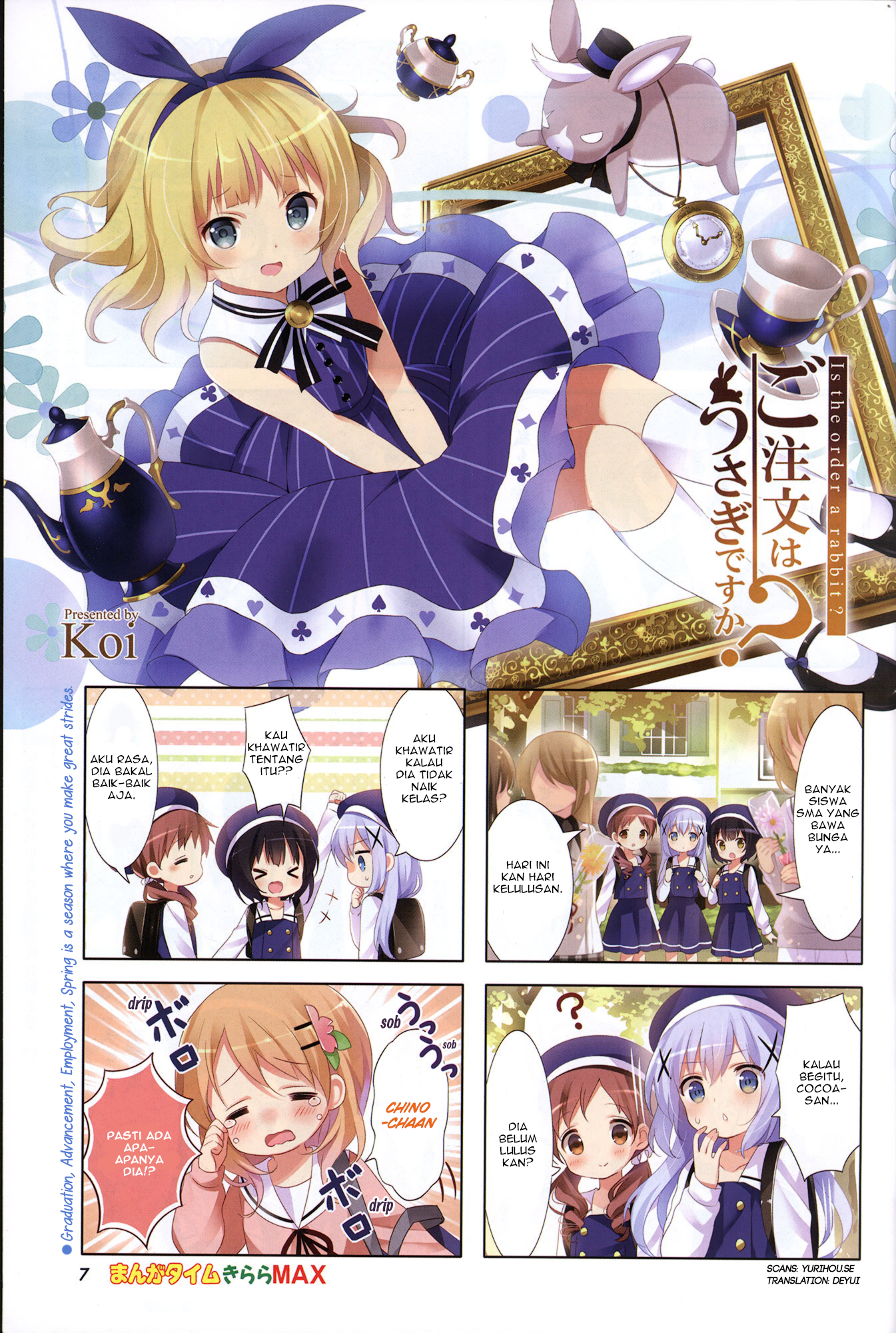 Gochuumon wa Usagi desu ka? Chapter 2 - halaman 1