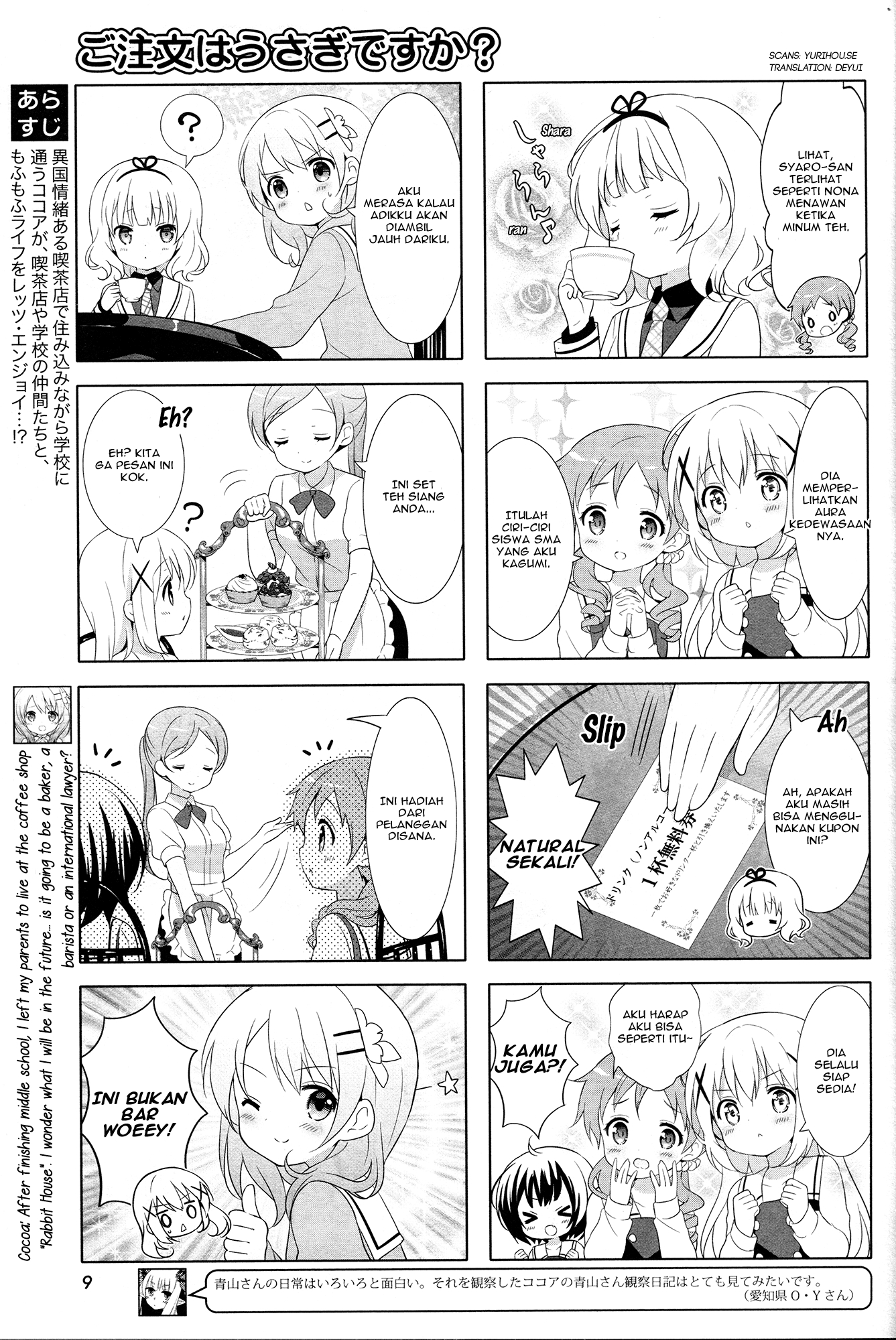 Gochuumon wa Usagi desu ka? Chapter 2 - halaman 3