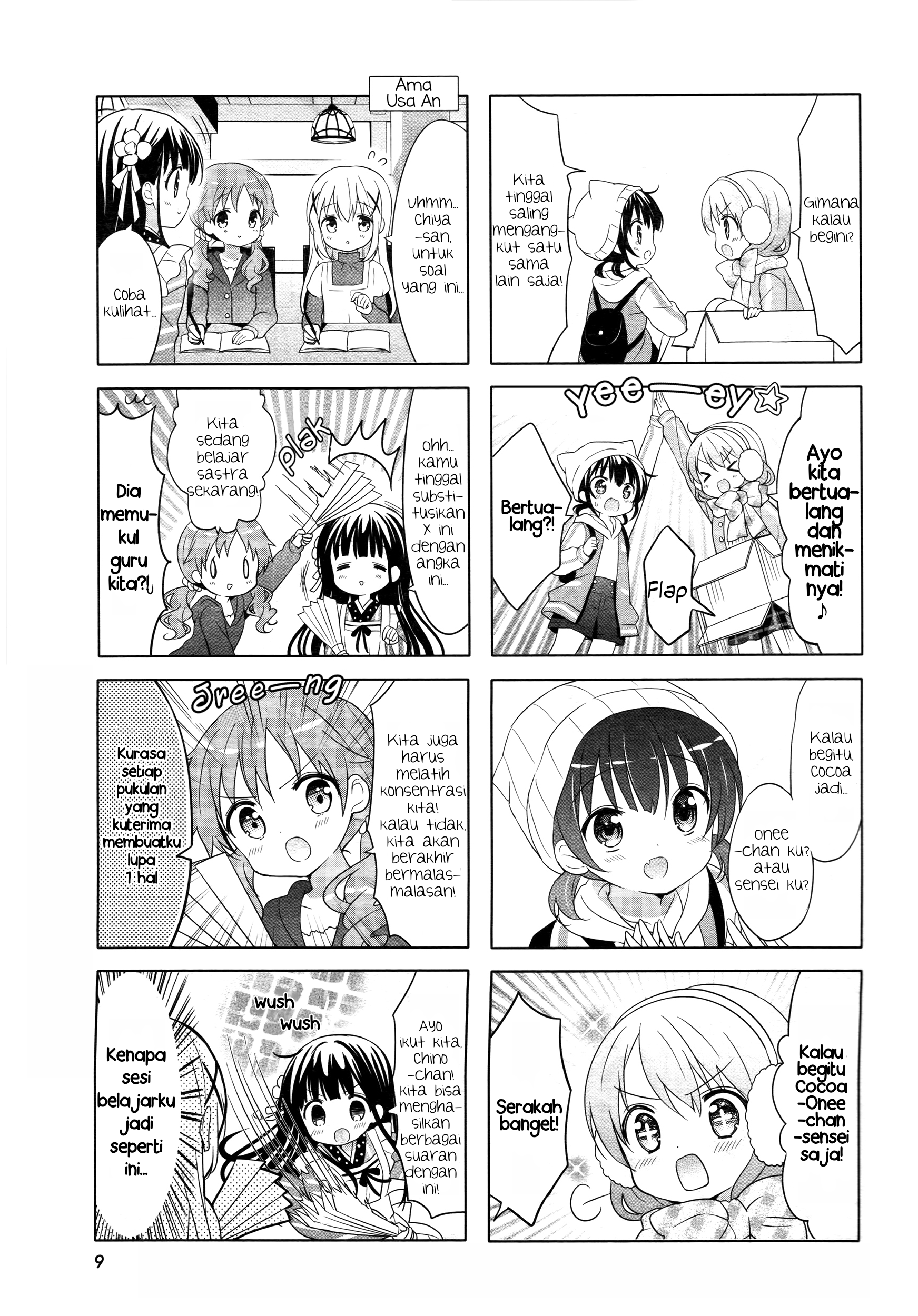 Gochuumon wa Usagi desu ka? Chapter 3 - halaman 3