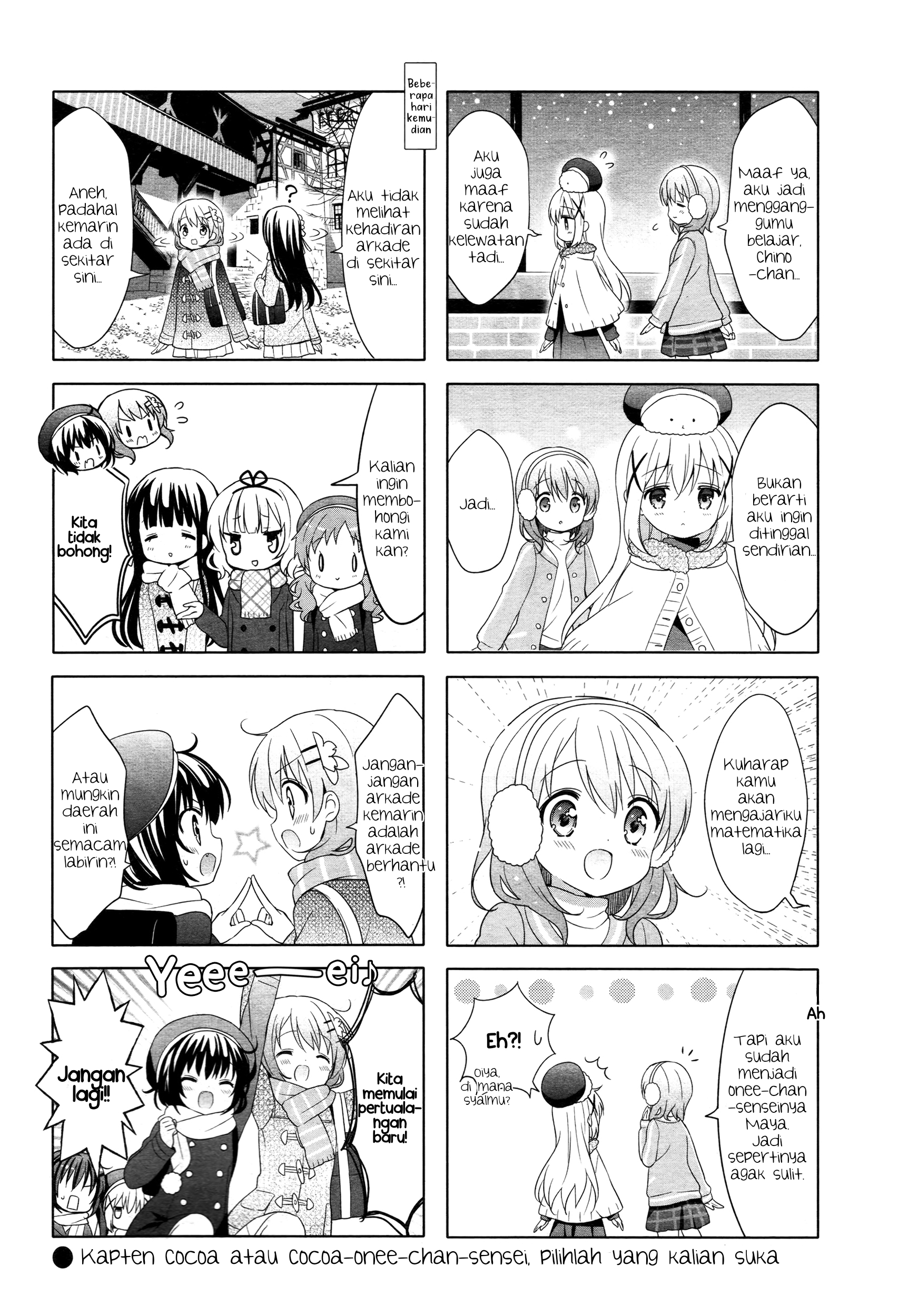 Gochuumon wa Usagi desu ka? Chapter 3 - halaman 8