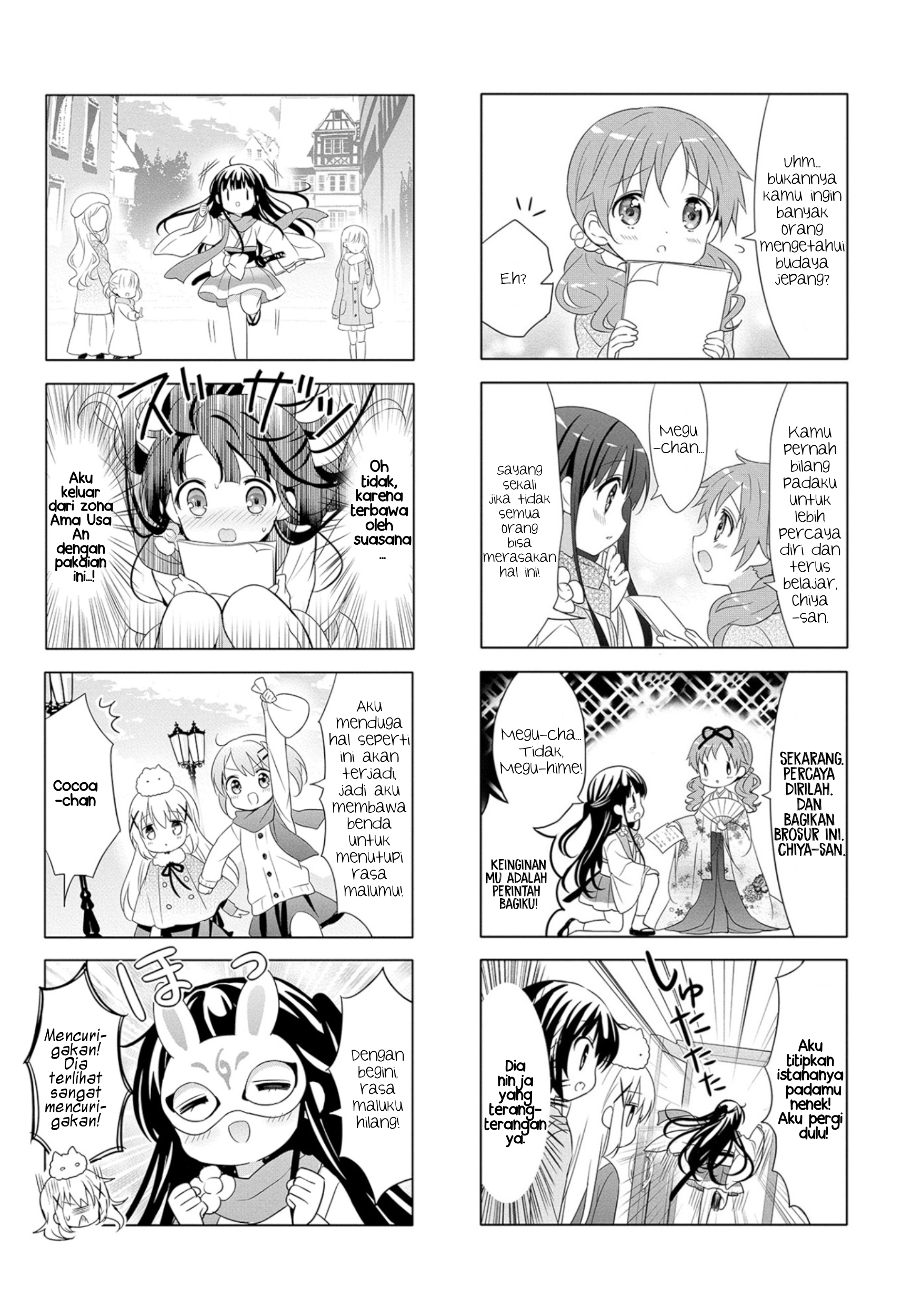 Gochuumon wa Usagi desu ka? Chapter 4 - halaman 3