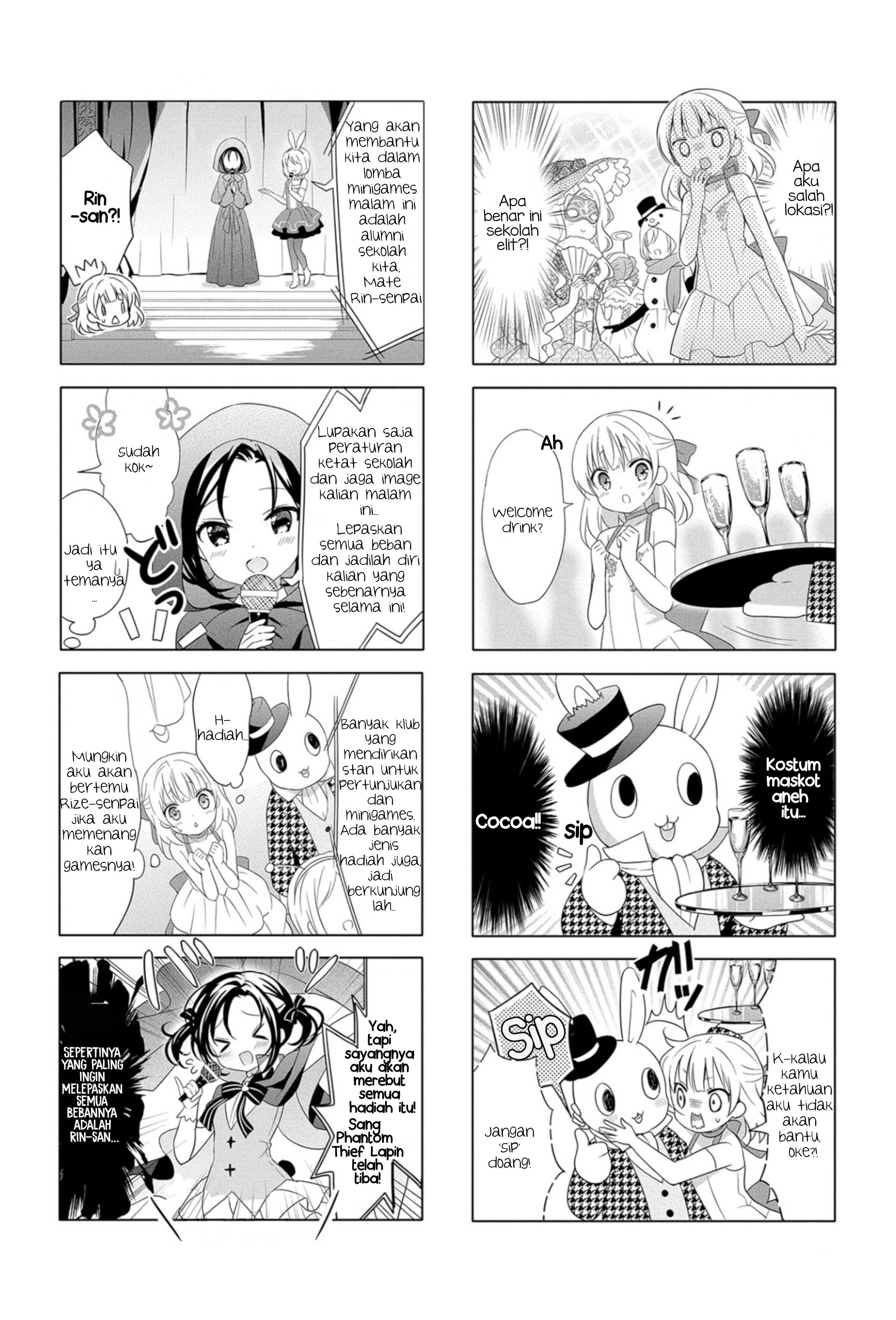 Gochuumon wa Usagi desu ka? Chapter 6 - halaman 4