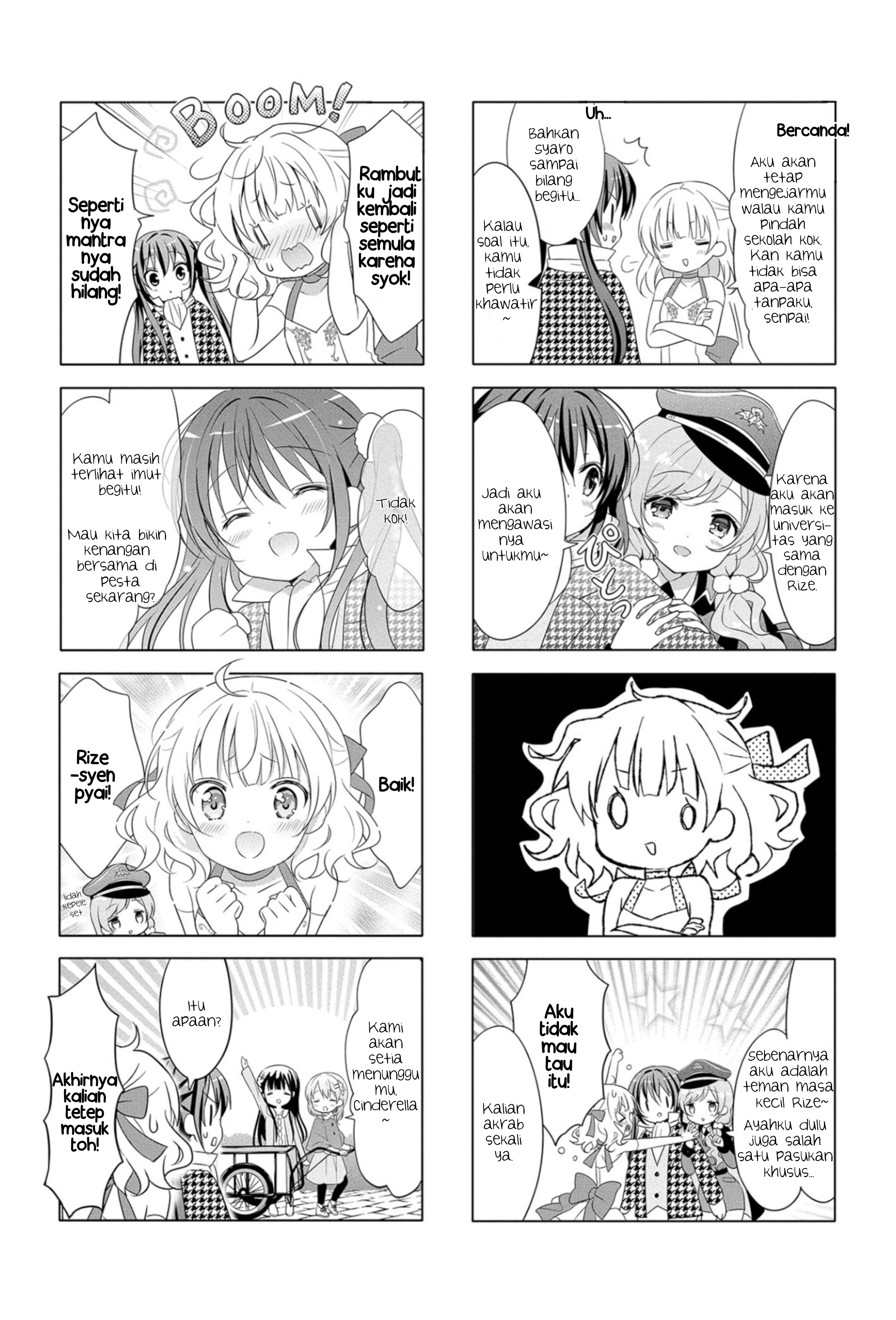 Gochuumon wa Usagi desu ka? Chapter 6 - halaman 8