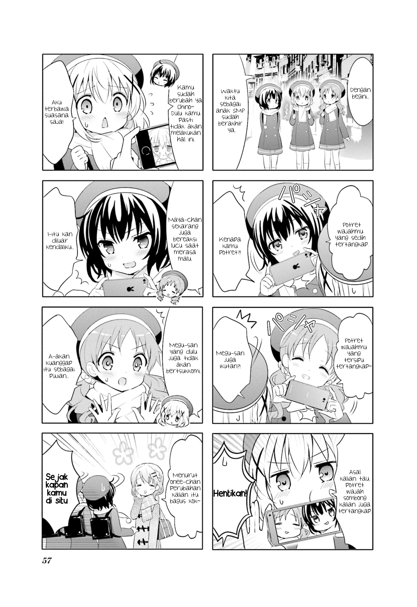 Gochuumon wa Usagi desu ka? Chapter 7 - halaman 3