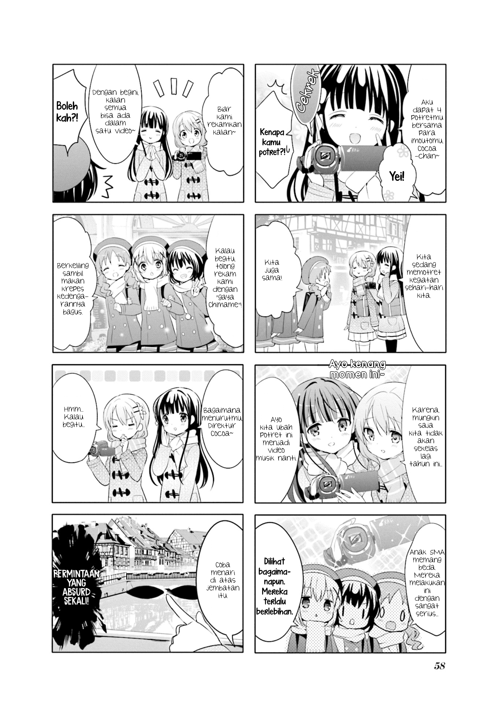 Gochuumon wa Usagi desu ka? Chapter 7 - halaman 4