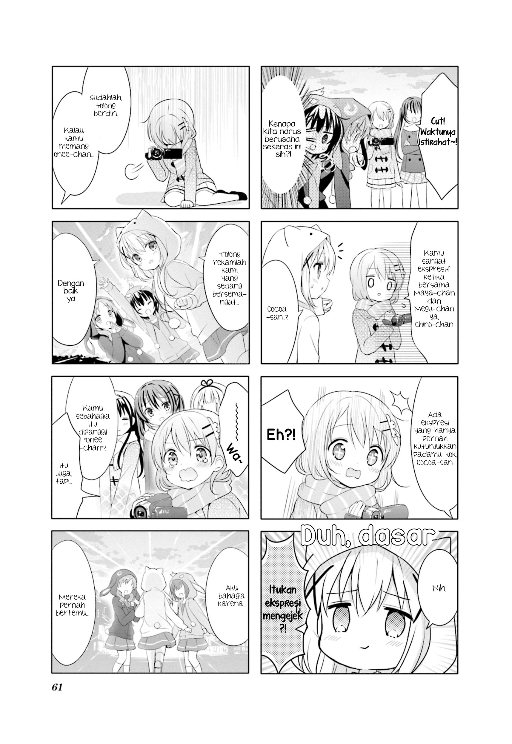 Gochuumon wa Usagi desu ka? Chapter 7 - halaman 7