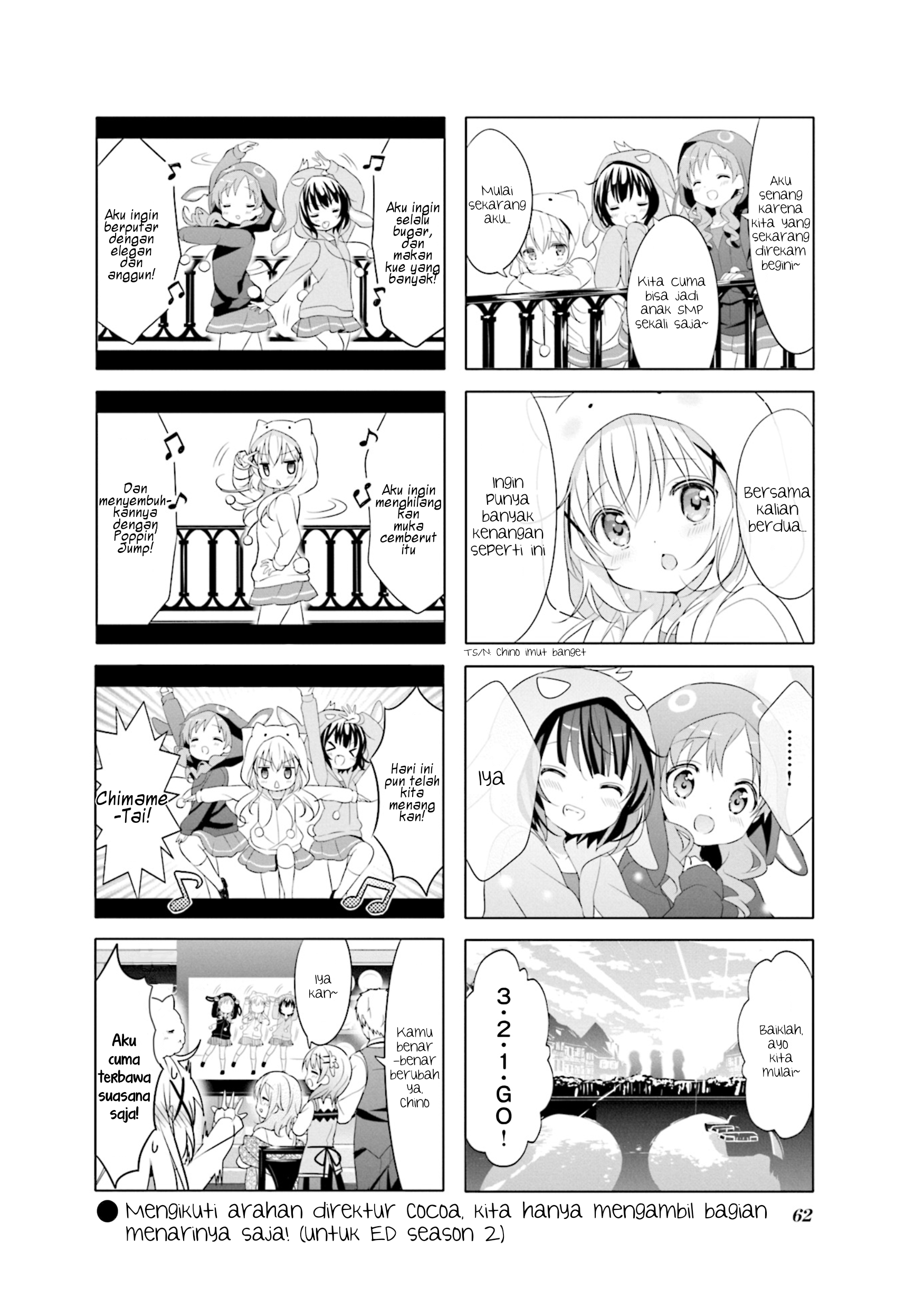 Gochuumon wa Usagi desu ka? Chapter 7 - halaman 8
