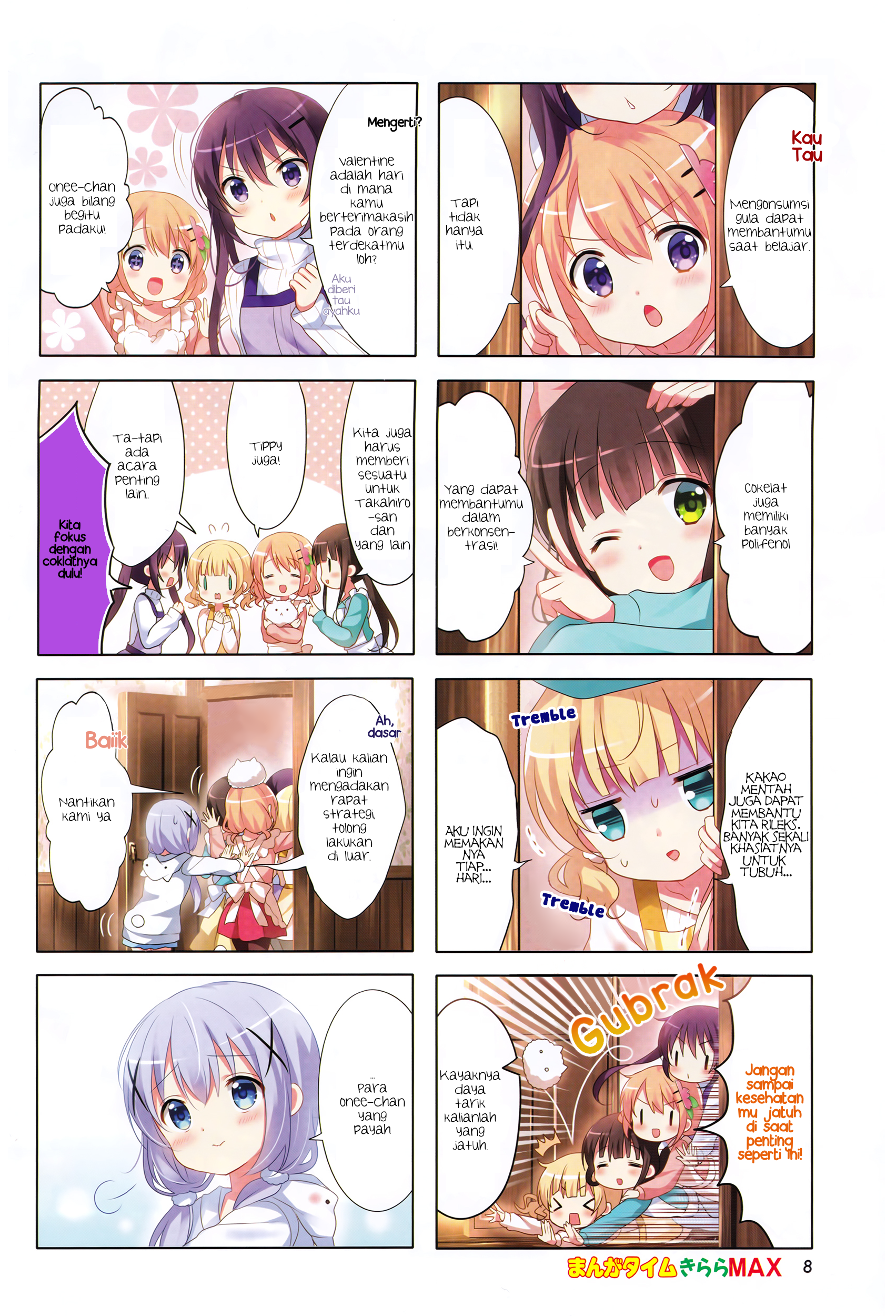 Gochuumon wa Usagi desu ka? Chapter 8 - halaman 2