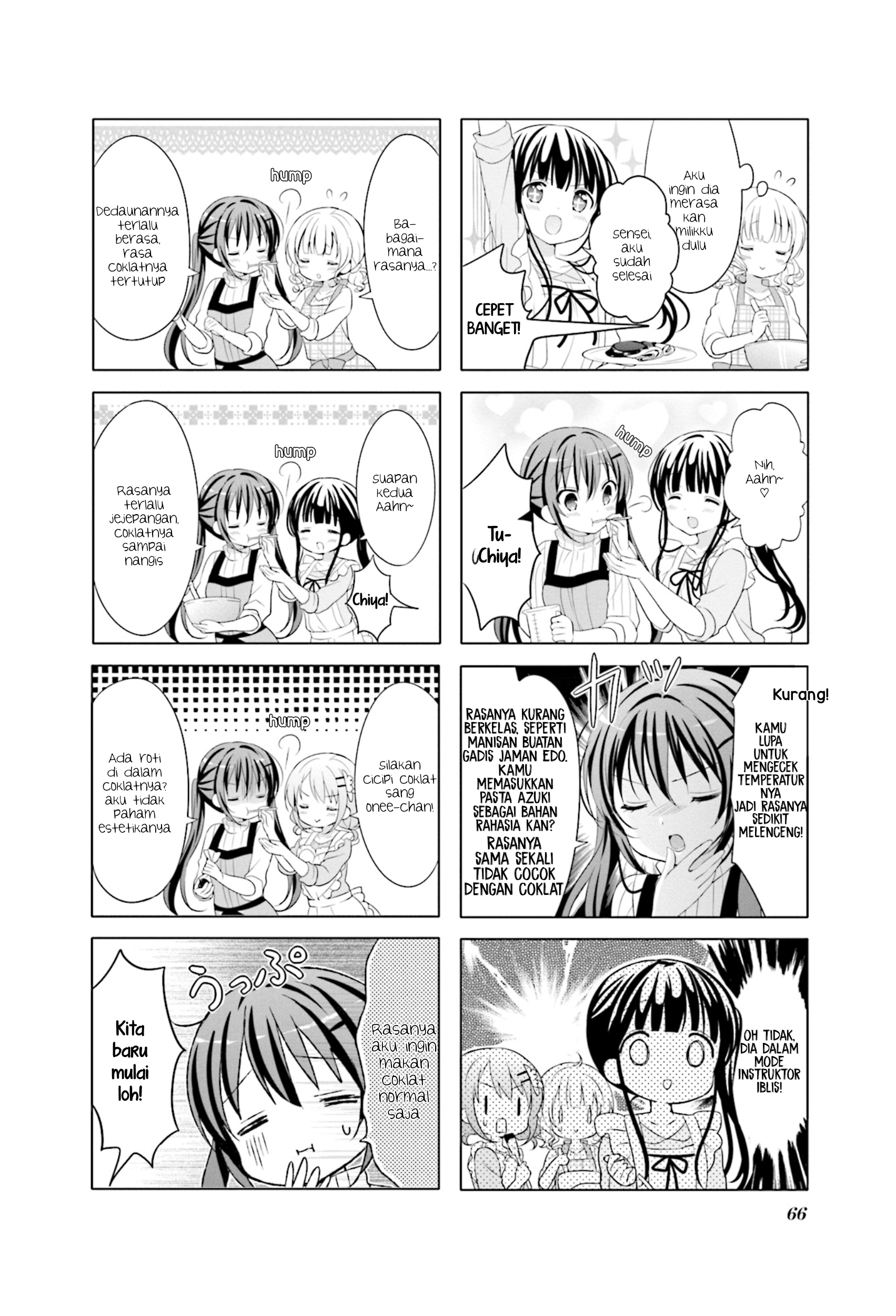 Gochuumon wa Usagi desu ka? Chapter 8 - halaman 4