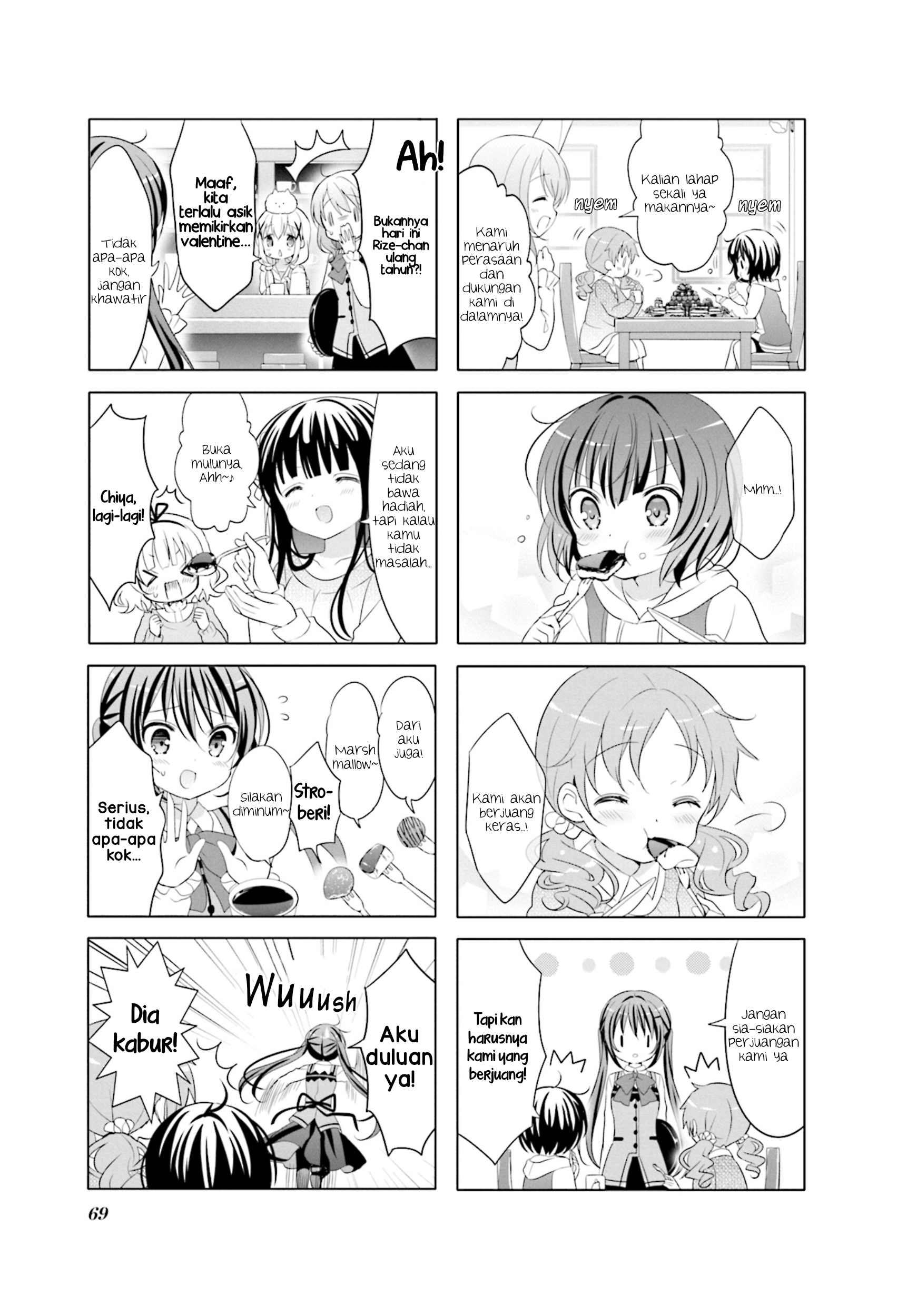 Gochuumon wa Usagi desu ka? Chapter 8 - halaman 7