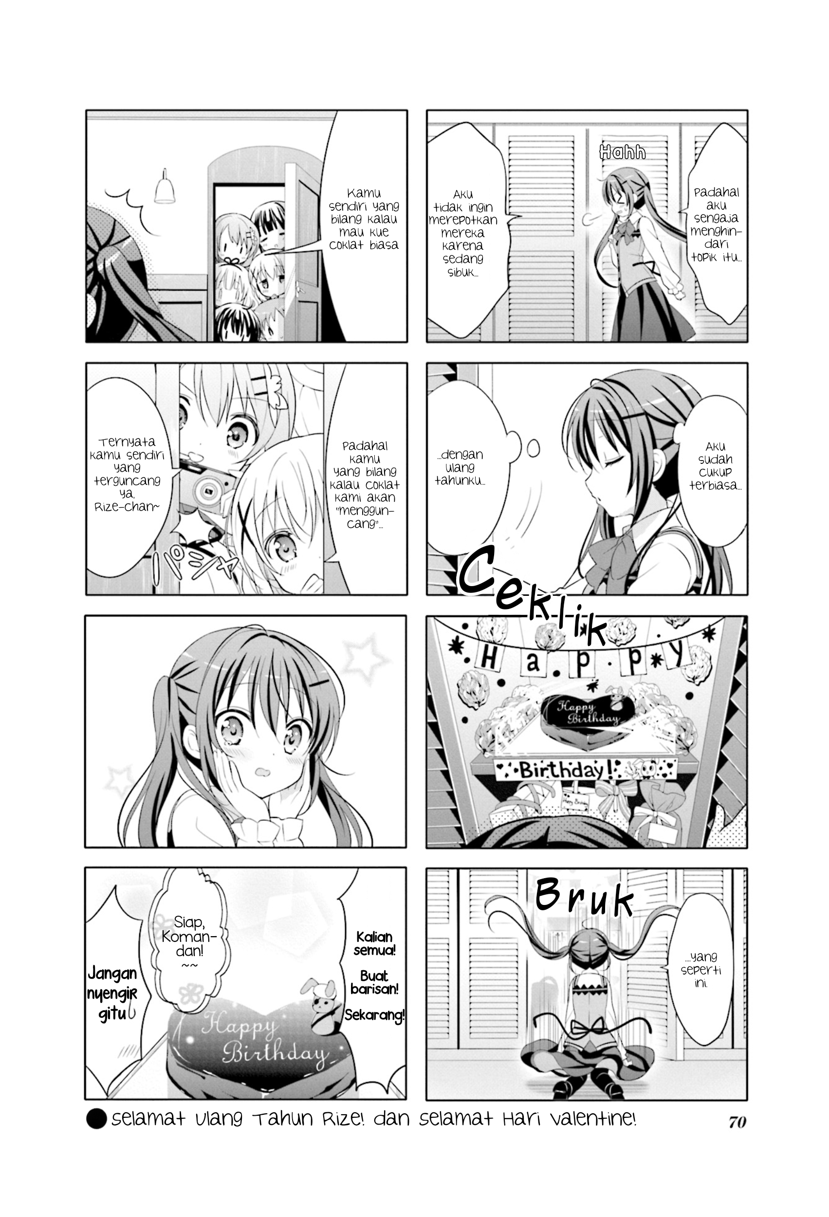 Gochuumon wa Usagi desu ka? Chapter 8 - halaman 8