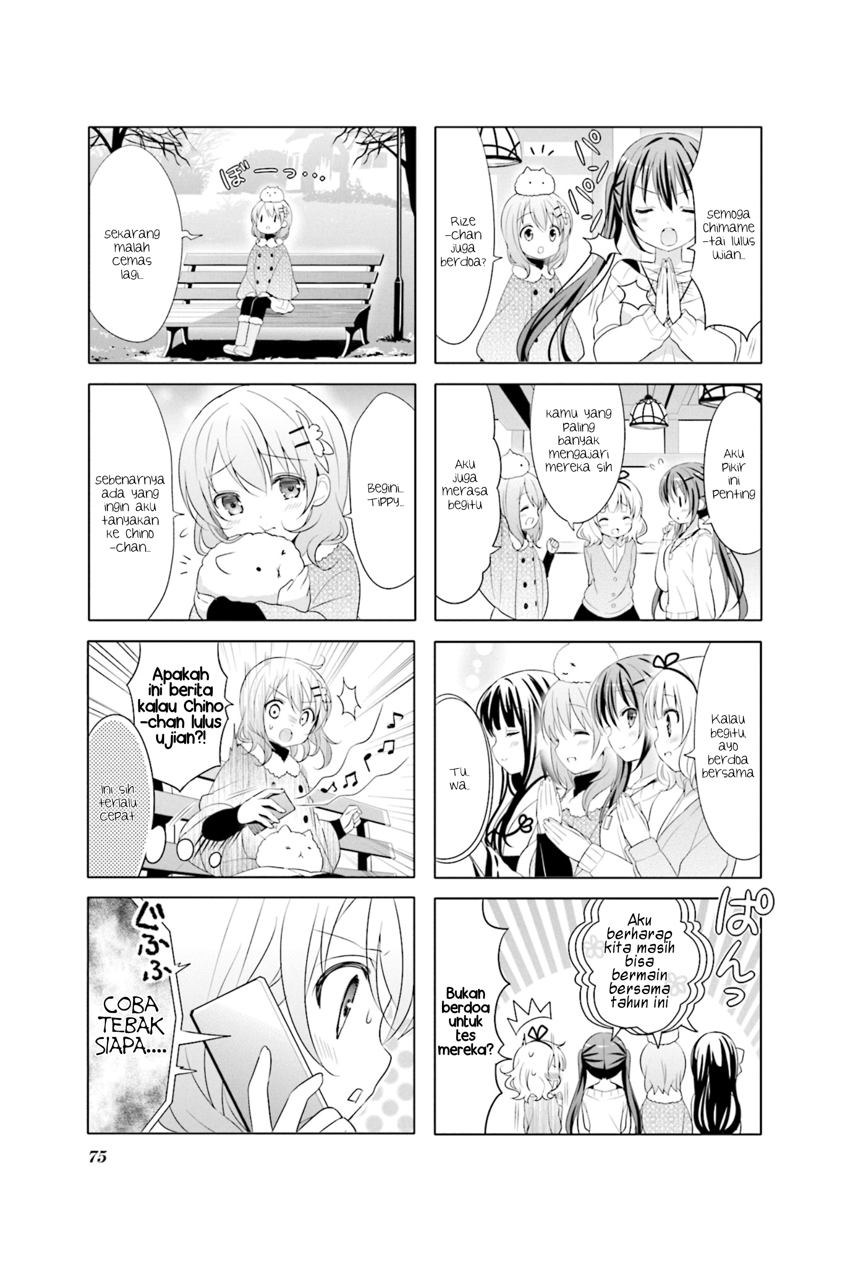 Gochuumon wa Usagi desu ka? Chapter 9 - halaman 3