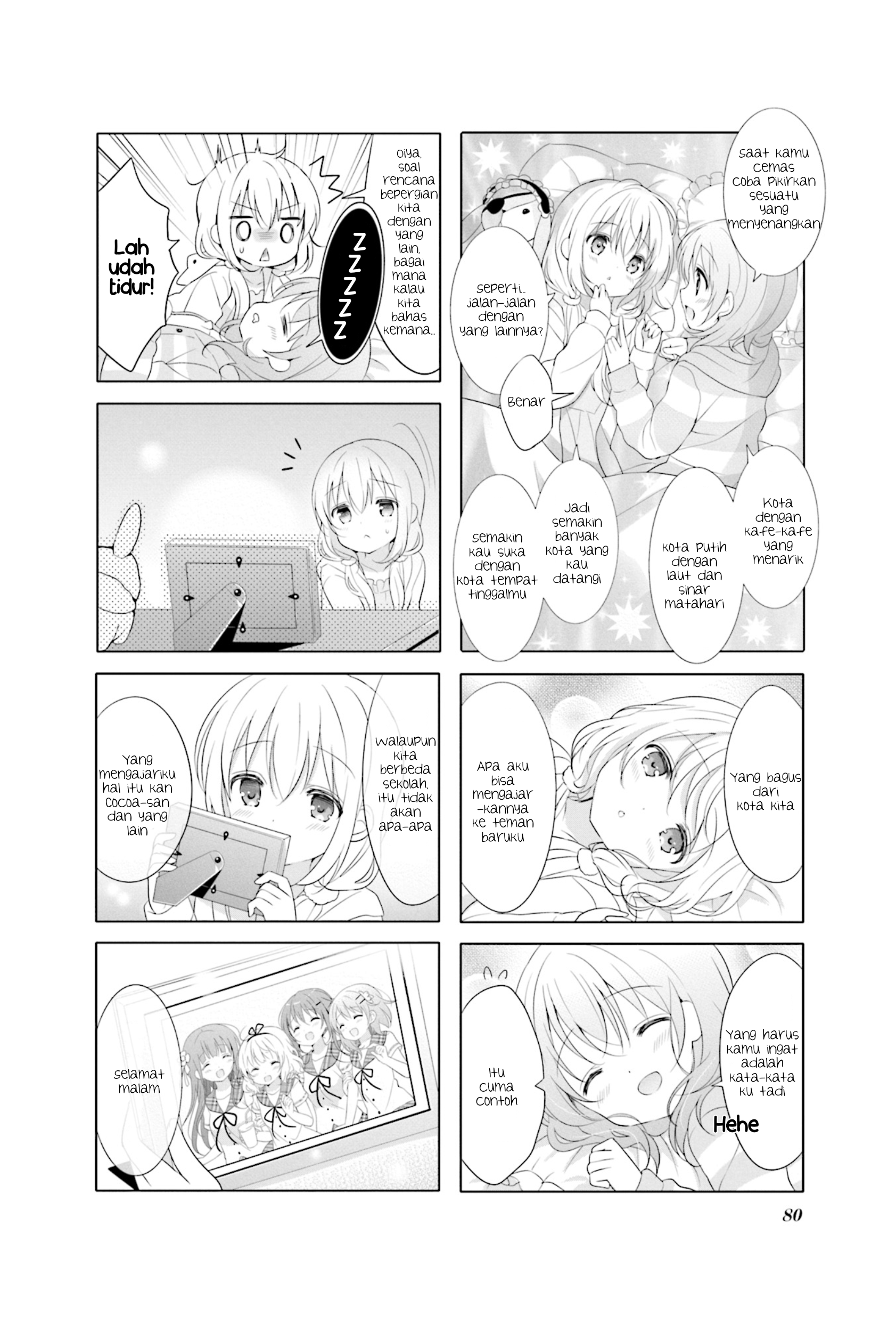Gochuumon wa Usagi desu ka? Chapter 9 - halaman 8