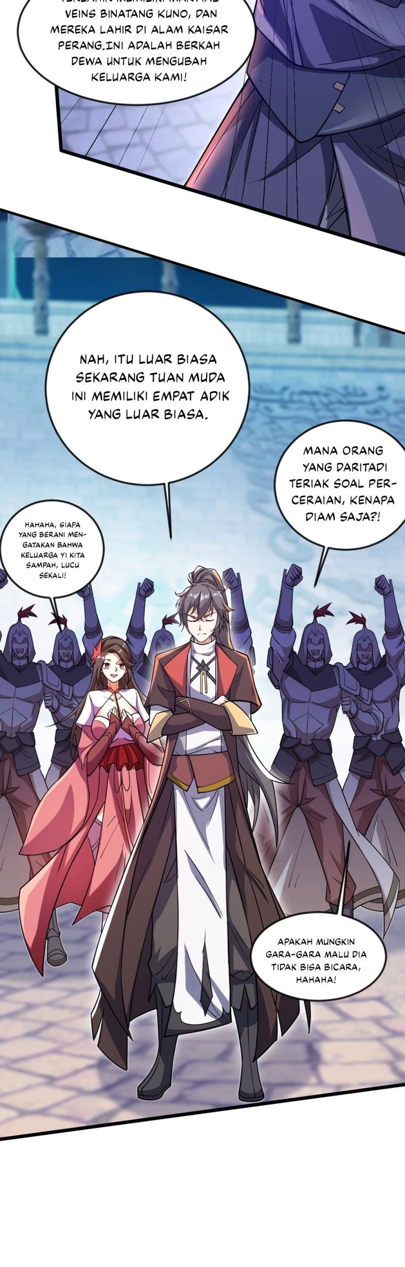 God Emperor Descends I have Billions of Attribute Points Chapter 13 - halaman 28