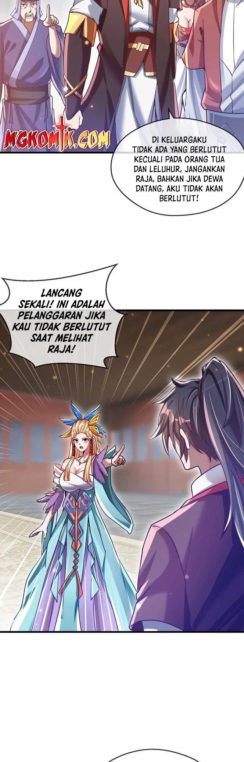 God Emperor Descends I have Billions of Attribute Points Chapter 34 - halaman 32