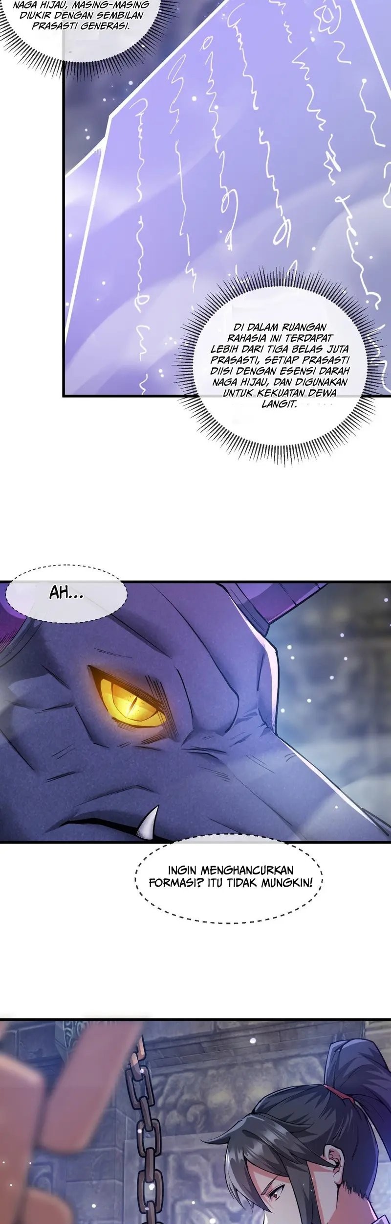 God Emperor Descends I have Billions of Attribute Points Chapter 40 - halaman 21
