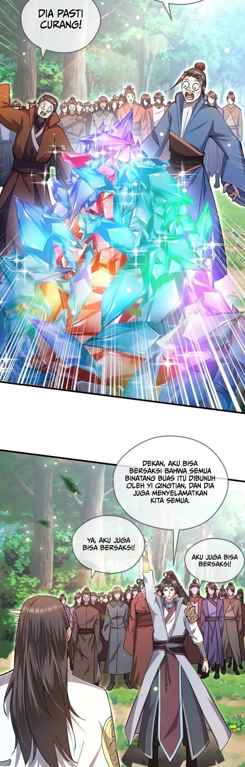 God Emperor Descends I have Billions of Attribute Points Chapter 54 - halaman 57