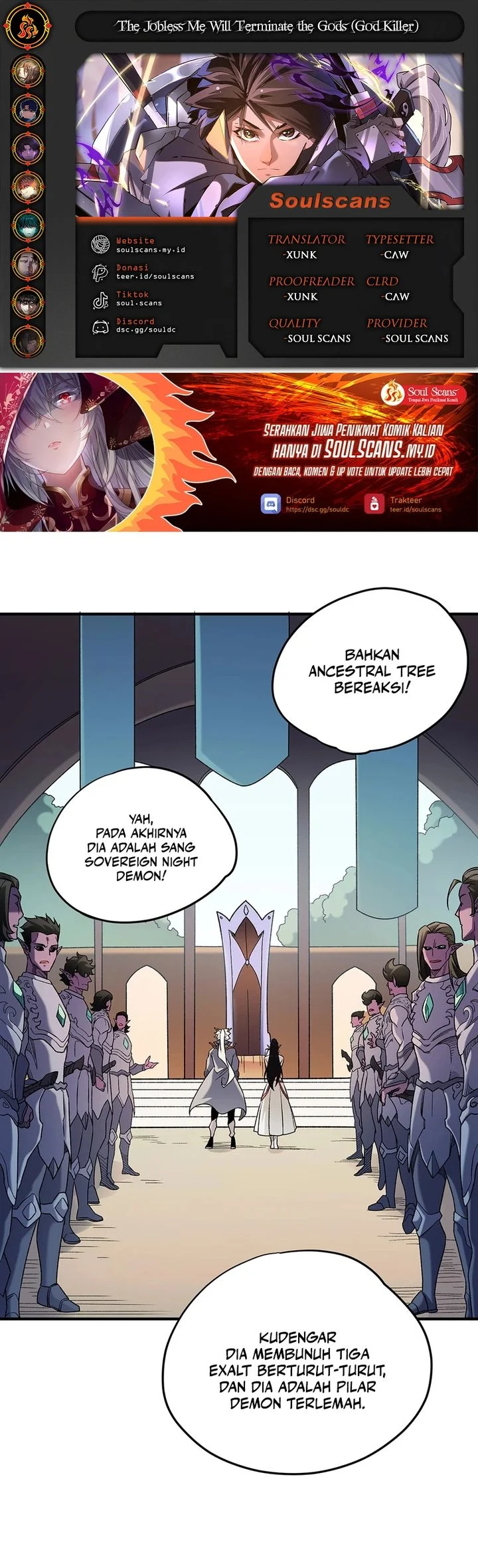 God Killer Chapter 134 - halaman 1