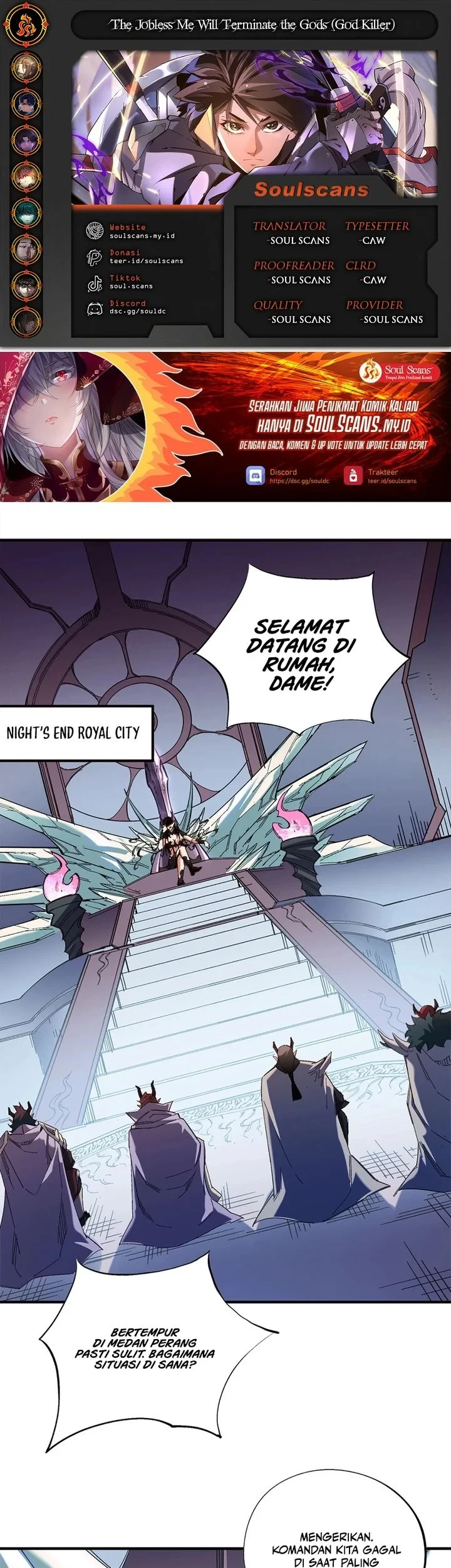God Killer Chapter 141 - halaman 1