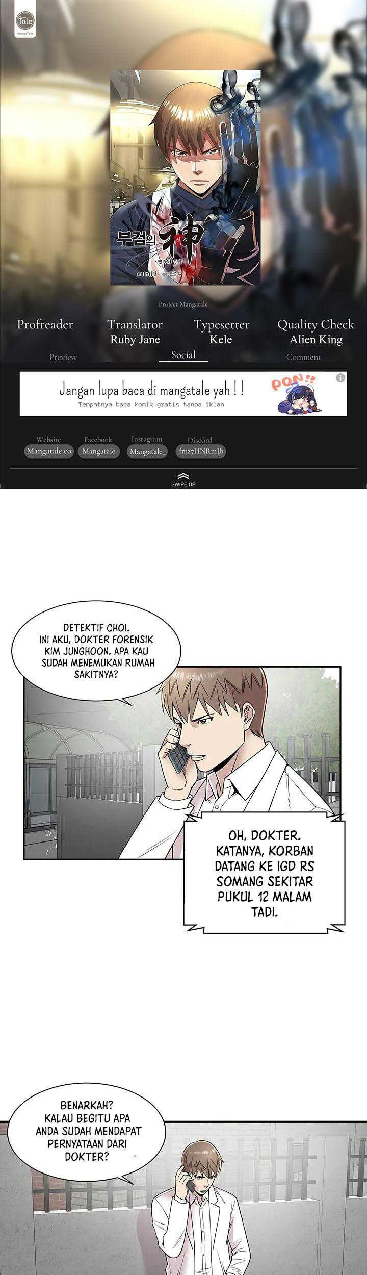God of Autopsy Chapter 13 - halaman 1