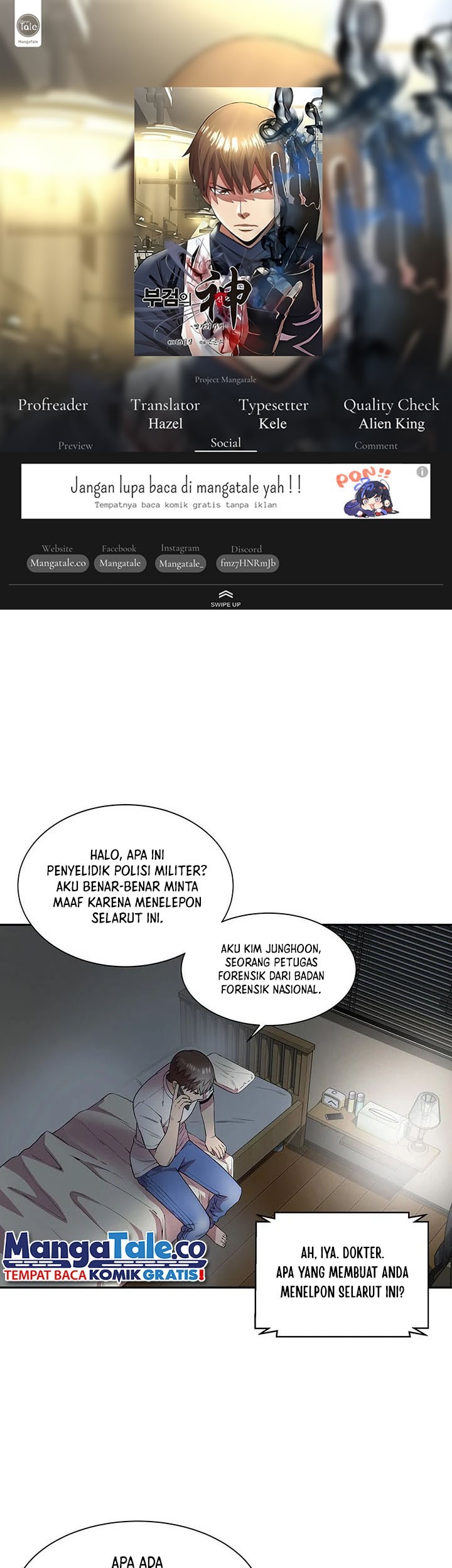 God of Autopsy Chapter 18 - halaman 1