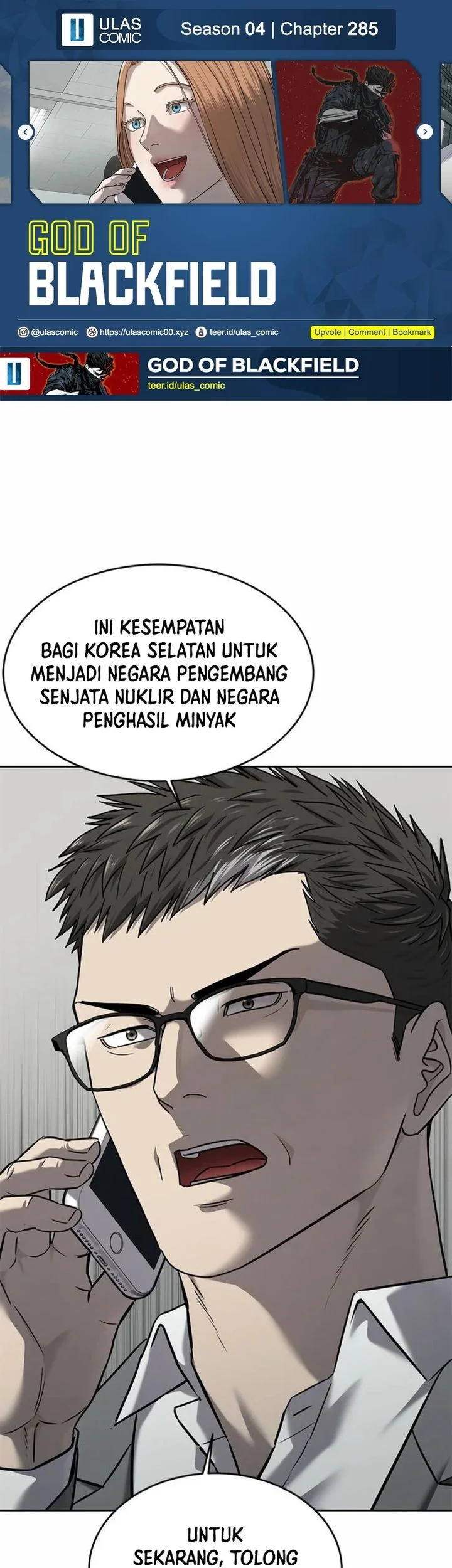 God of Blackfield Chapter 285 - halaman 1