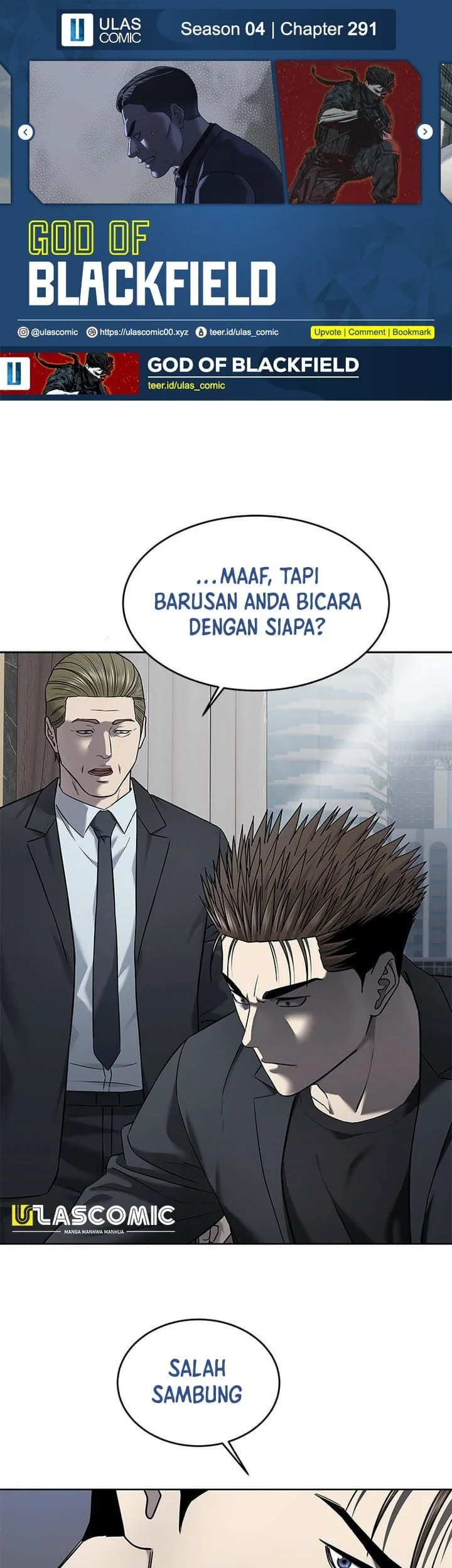 God of Blackfield Chapter 291 - halaman 1
