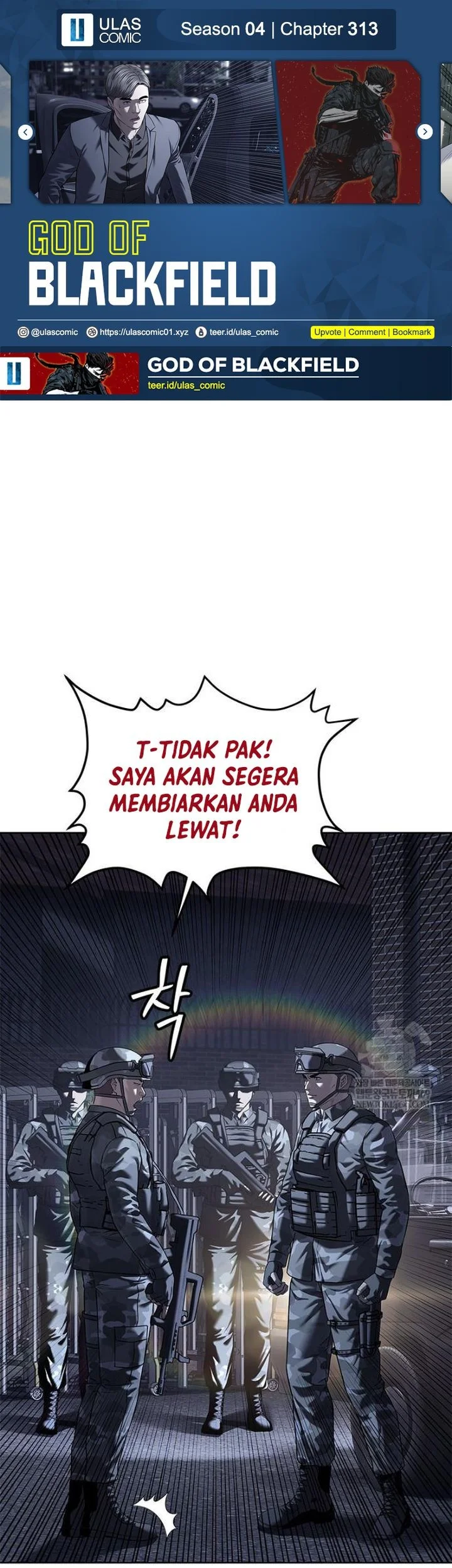 God of Blackfield Chapter 313 - halaman 1