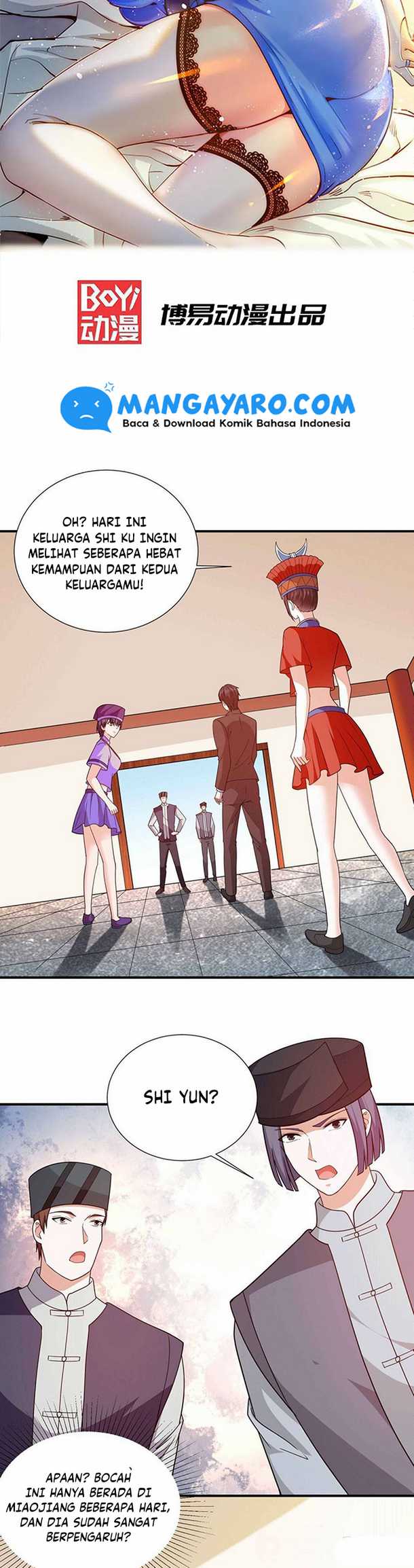 God of War Dragon Son-in-law Chapter 74 - halaman 3