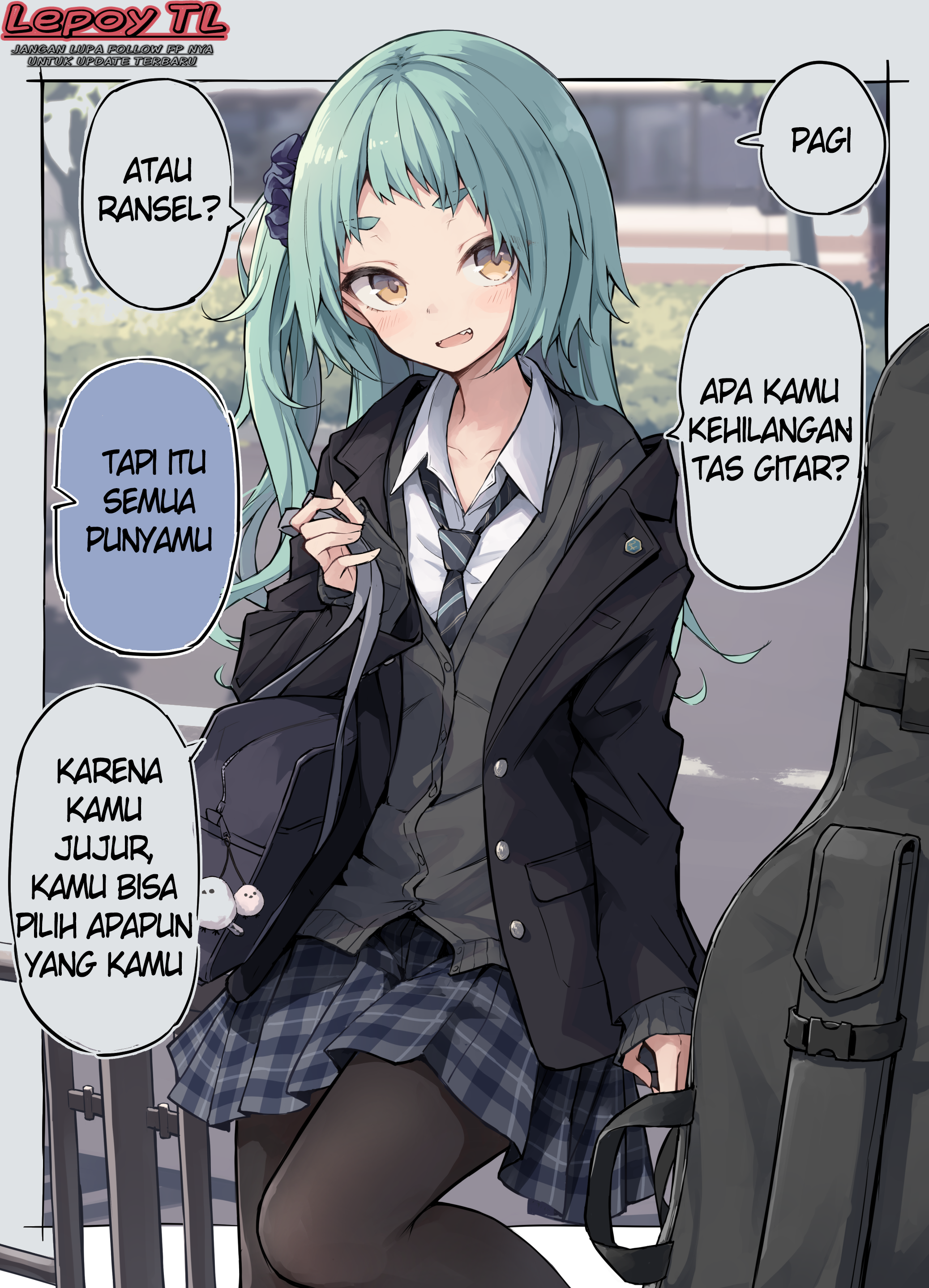 Goddess-like Girl at the Meeting Place Chapter 0 - halaman 1