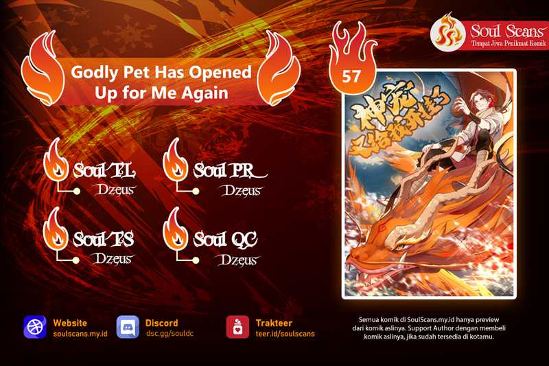 Godly Pet Has Opened Up for Me Again Chapter 57 - halaman 1