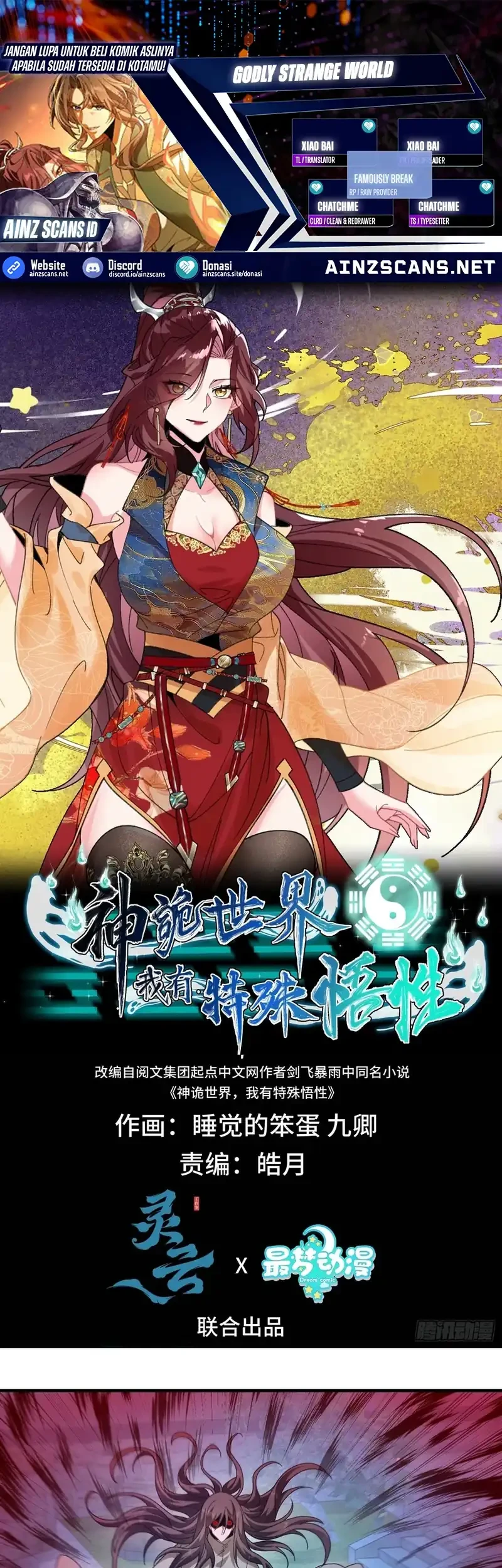 Godly Strange World, I Possess Unique Enlightment Chapter 30 - halaman 1