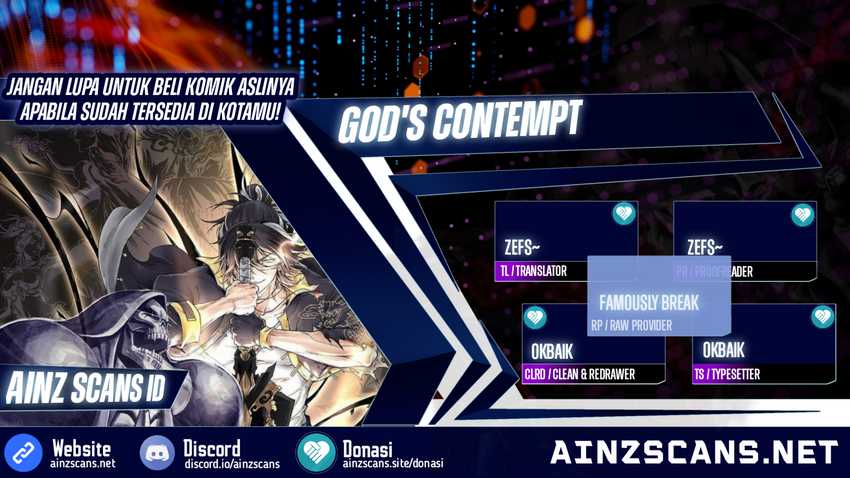 God’s Contempt Chapter 9 - halaman 1