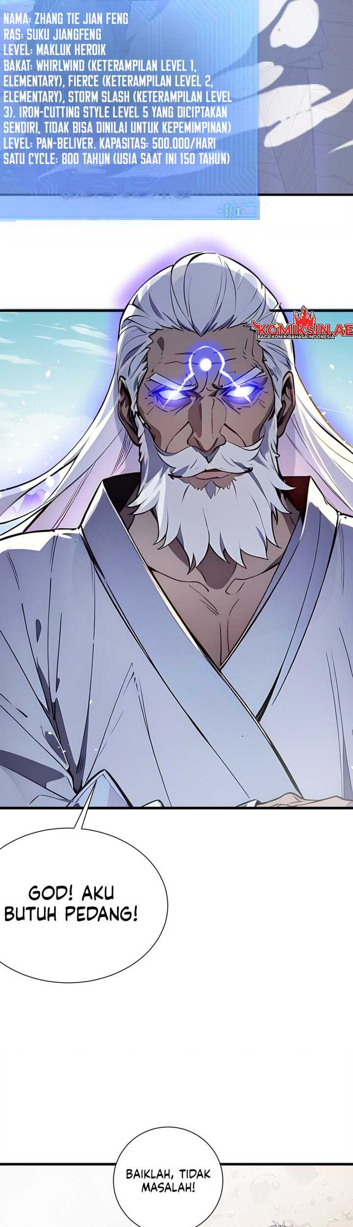 Gods of All People: I Sacrificed Hundreds of Millions of Living Beings To Become a God Chapter 4 - halaman 1