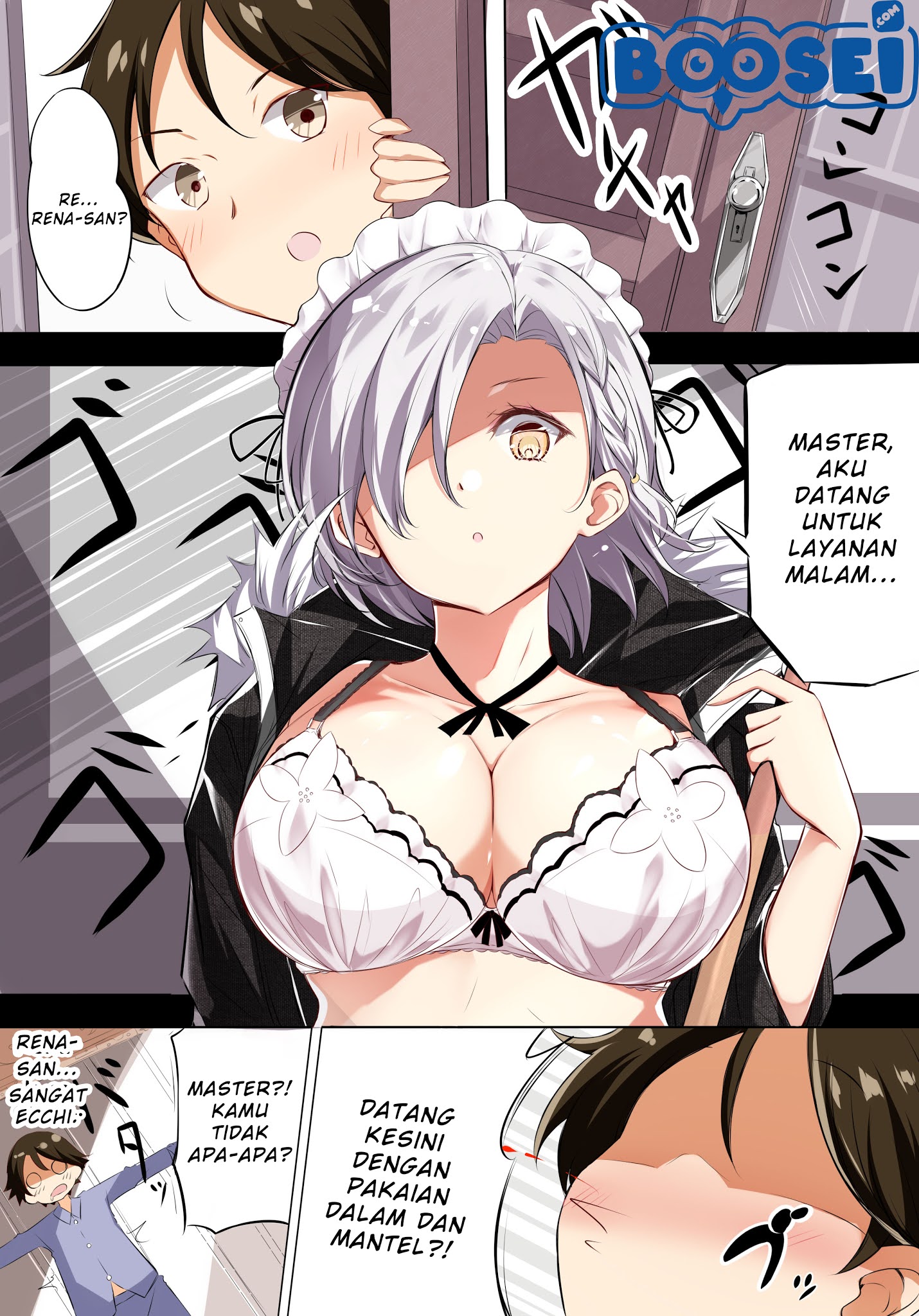 Gohoushi Maid ga H Cup Nanoni Ecchi ja Nai Chapter 1 - halaman 4