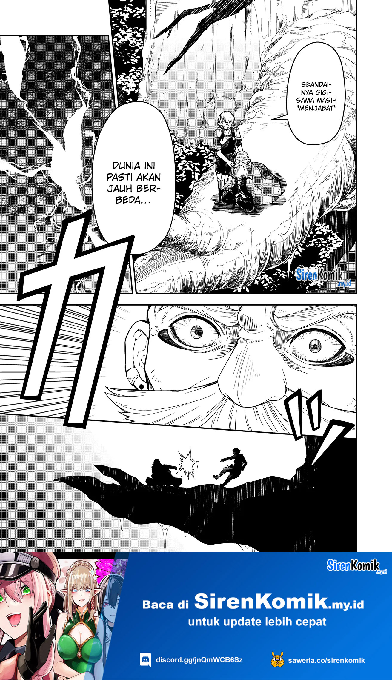 Goinkyo Maou-sama no Kaerizaki: Totsujo Wakagaetta Sensendai Maou-sama wa Choppiri Ecchi na Nazo Bujutsu de Joson Danpi no Sekai wo Heitei suru Chapter 1 - halaman 15