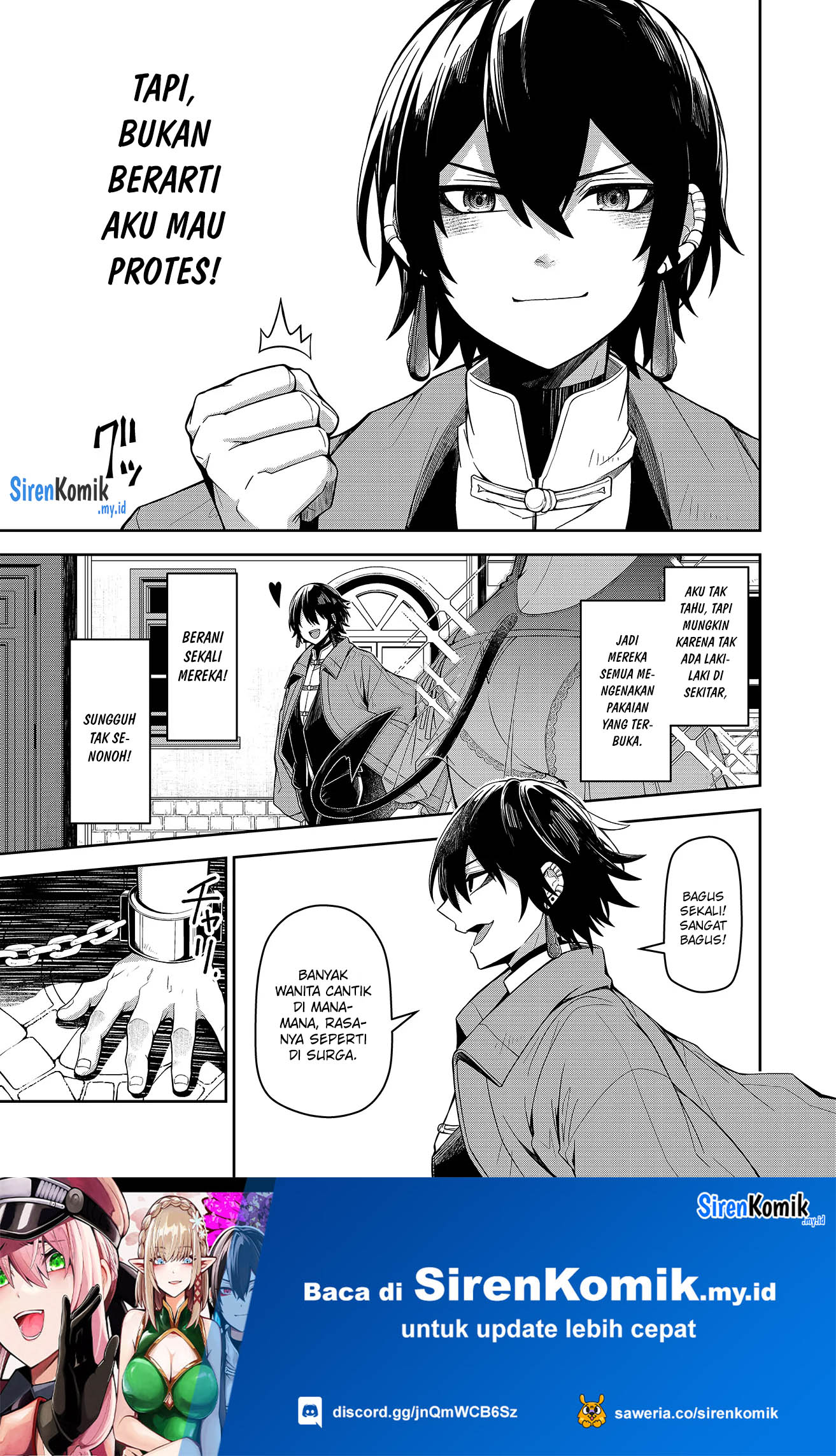 Goinkyo Maou-sama no Kaerizaki: Totsujo Wakagaetta Sensendai Maou-sama wa Choppiri Ecchi na Nazo Bujutsu de Joson Danpi no Sekai wo Heitei suru Chapter 1 - halaman 25